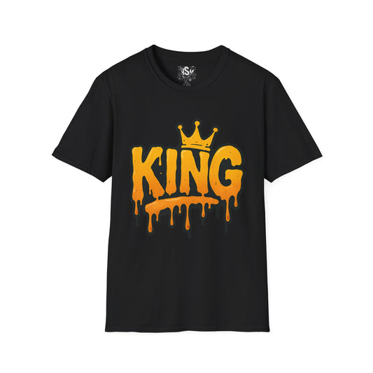 King Drip T-Shirt — Graffiti Crown Streetwear Tee