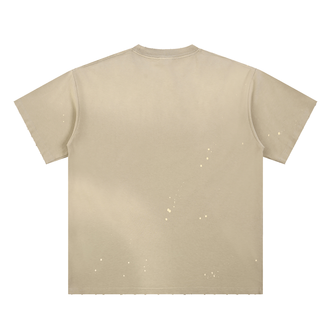 heartless Hand-Frayed Sunfade Paint Splatter T-Shirt