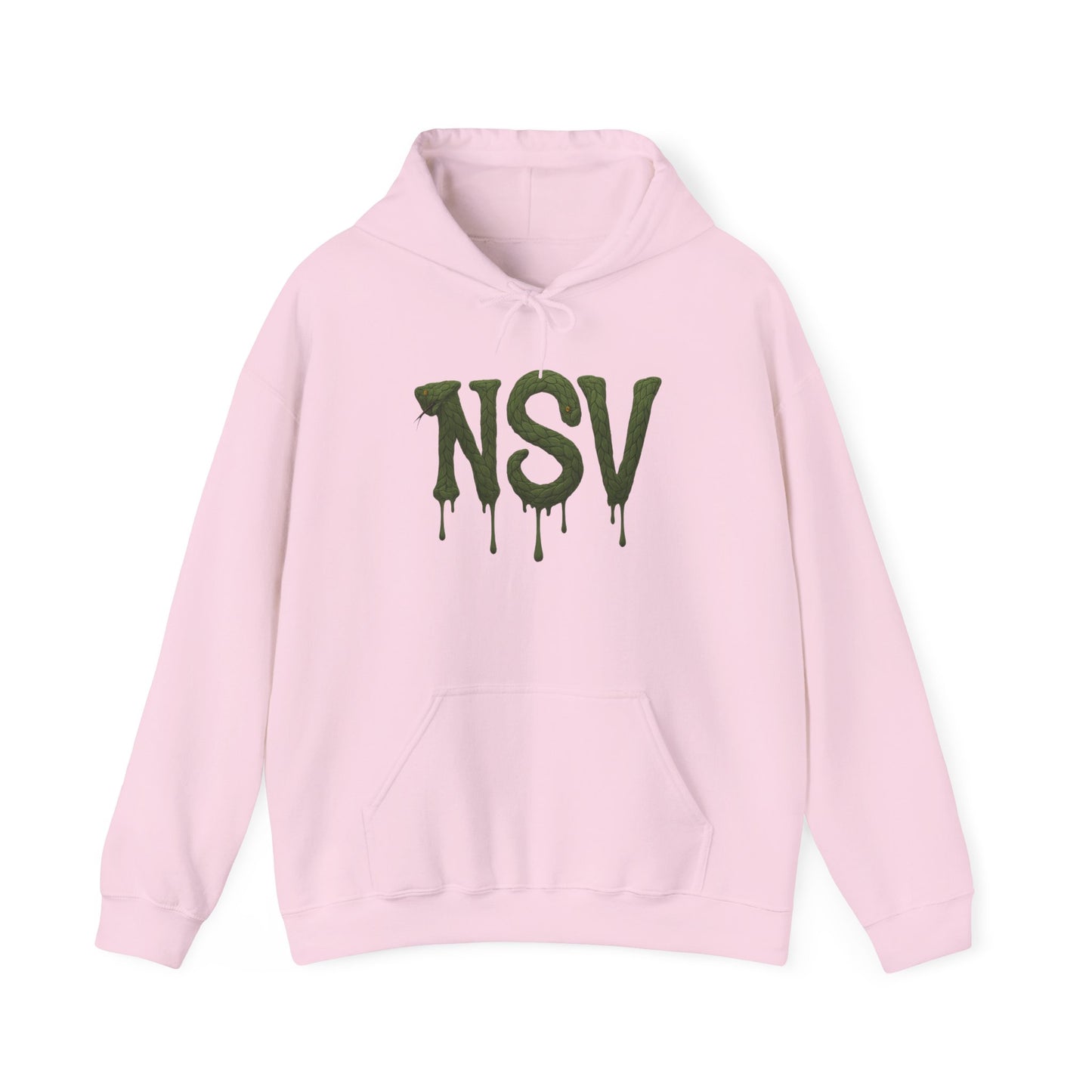 NSV Drip Hoodie — “Forever 09 Blessed” Green Graphic Sweatshirt