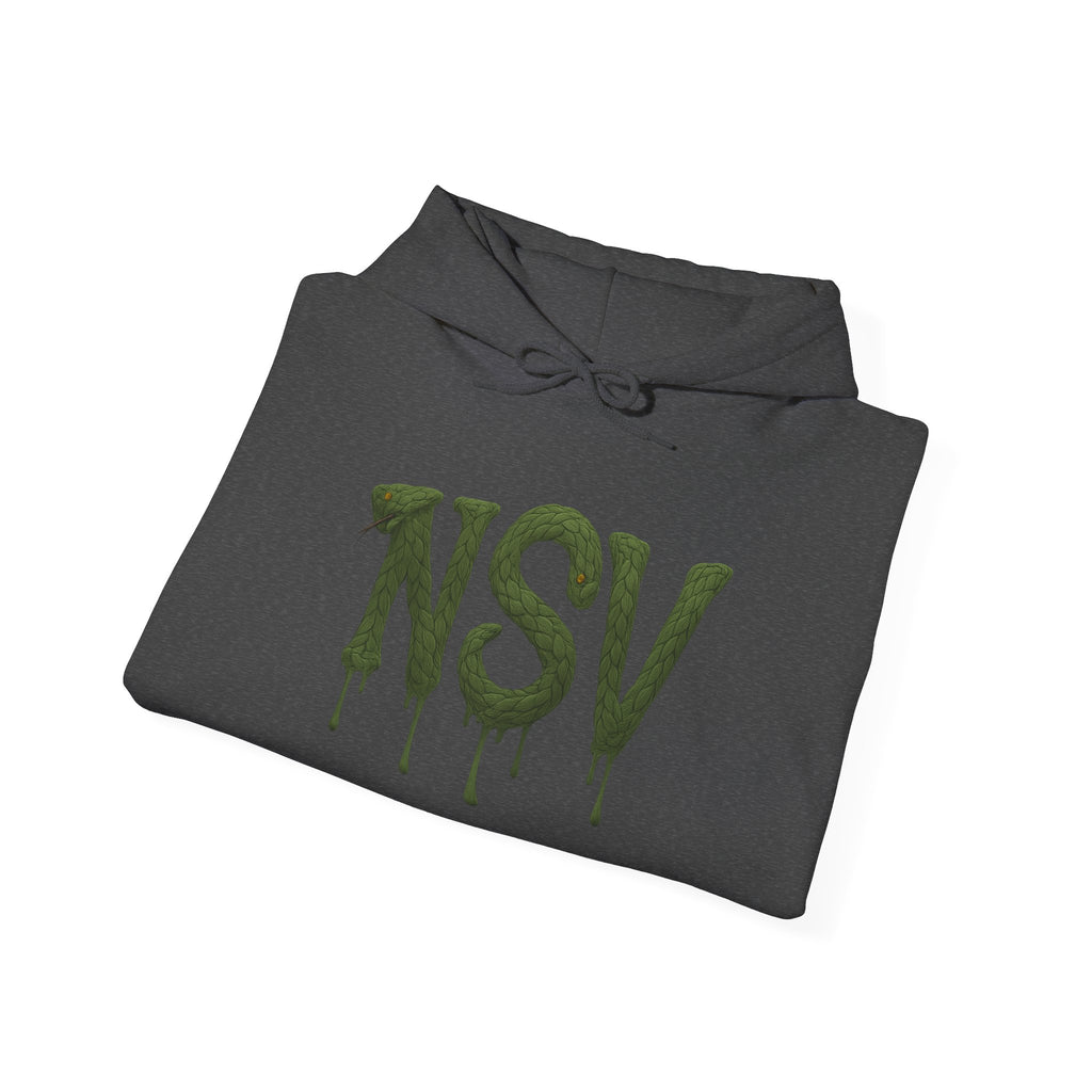 NSV Drip Hoodie — “Forever 09 Blessed” Green Graphic Sweatshirt