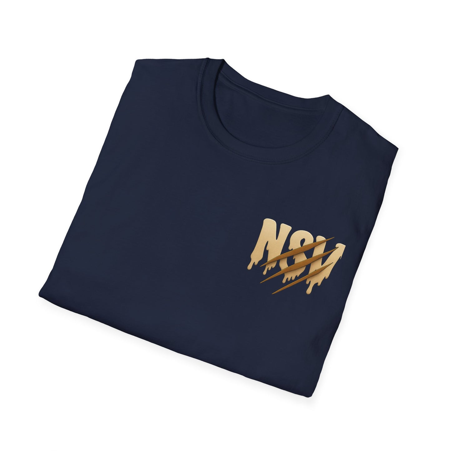 Hustle Bear T‑Shirt — 'HUSTLE' Graphic Tee with Fierce Bear Sipping Coffee