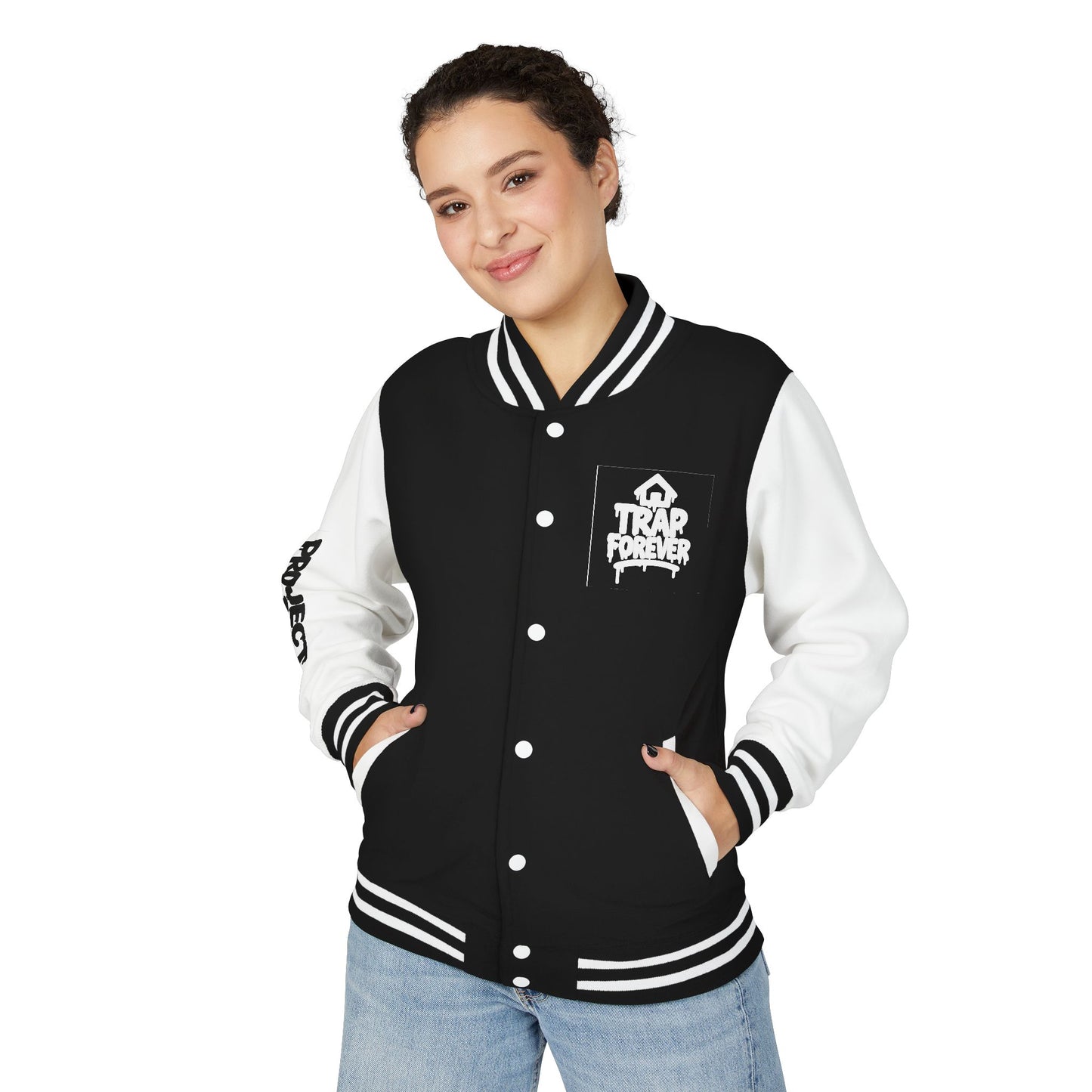 Skull & Roses Letterman Jacket