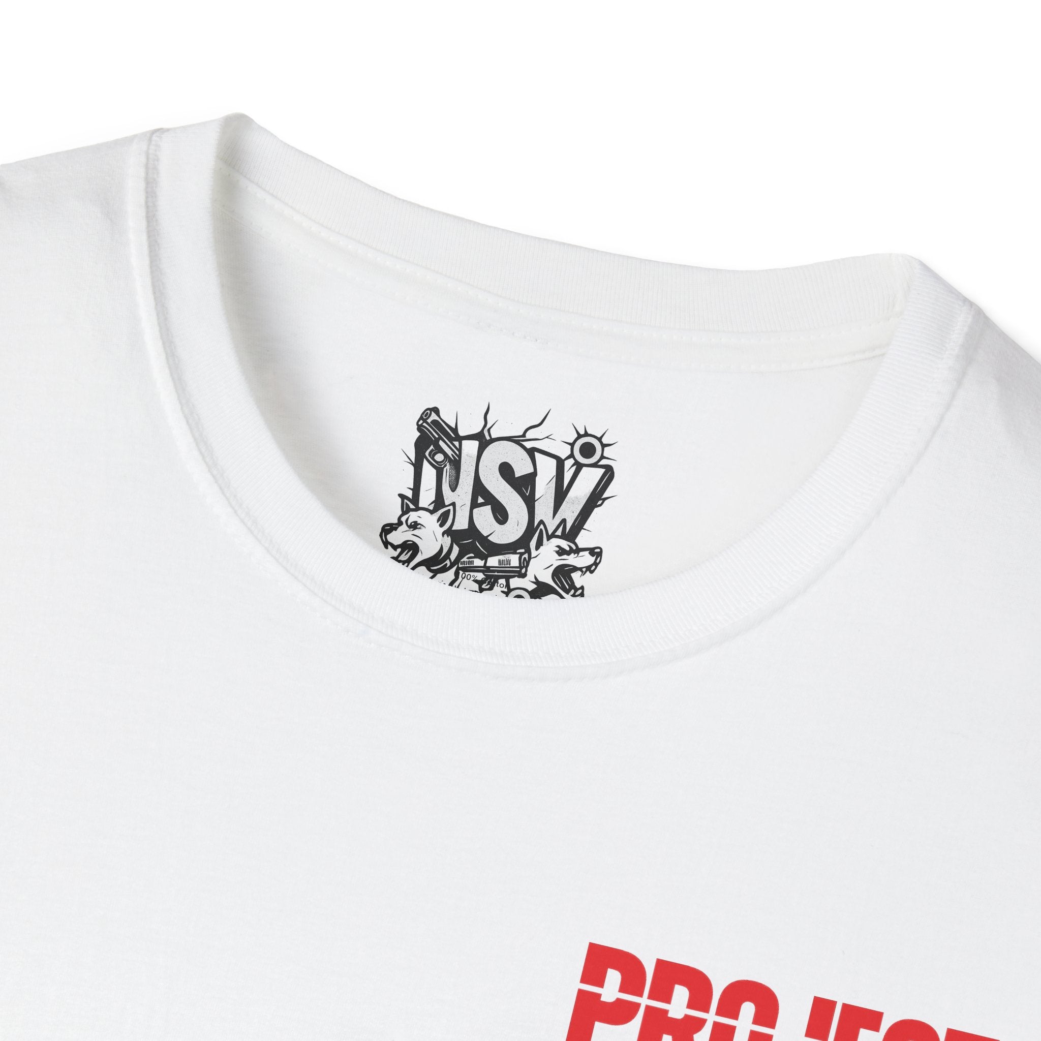 T-Shirt — 'Project Baby' Front & 'Death B4 Dishonor' Snake Tattoo Tee