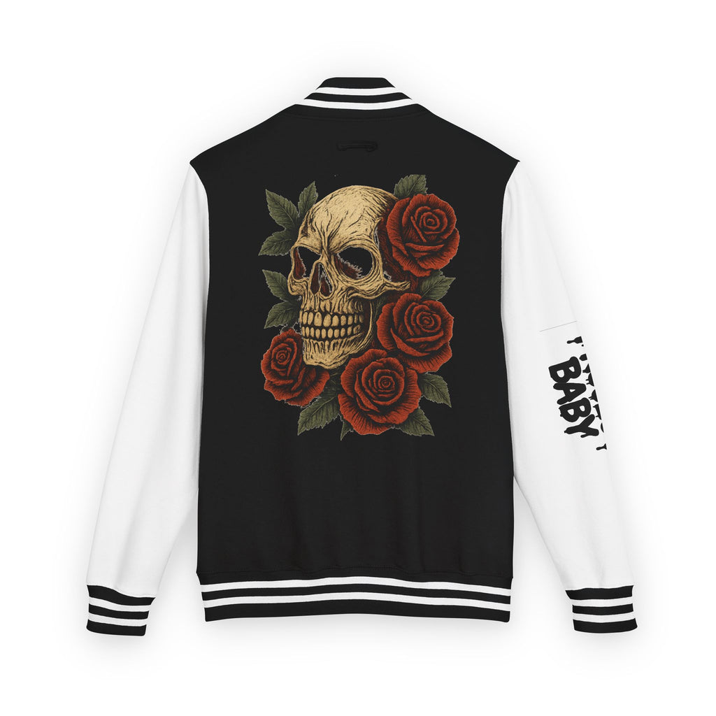 Skull & Roses Letterman Jacket