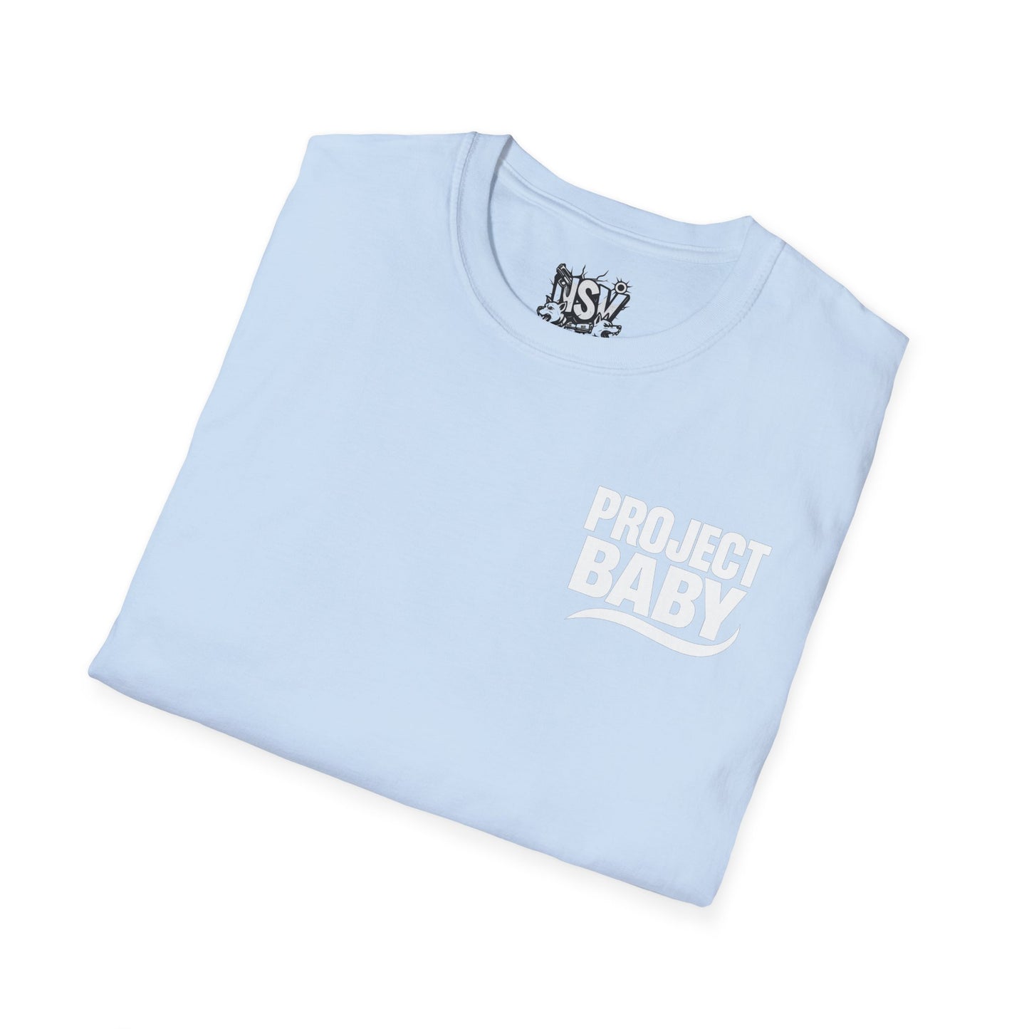 T-Shirt — 'Project Baby' Front & 'Death B4 Dishonor' Snake Tattoo Tee