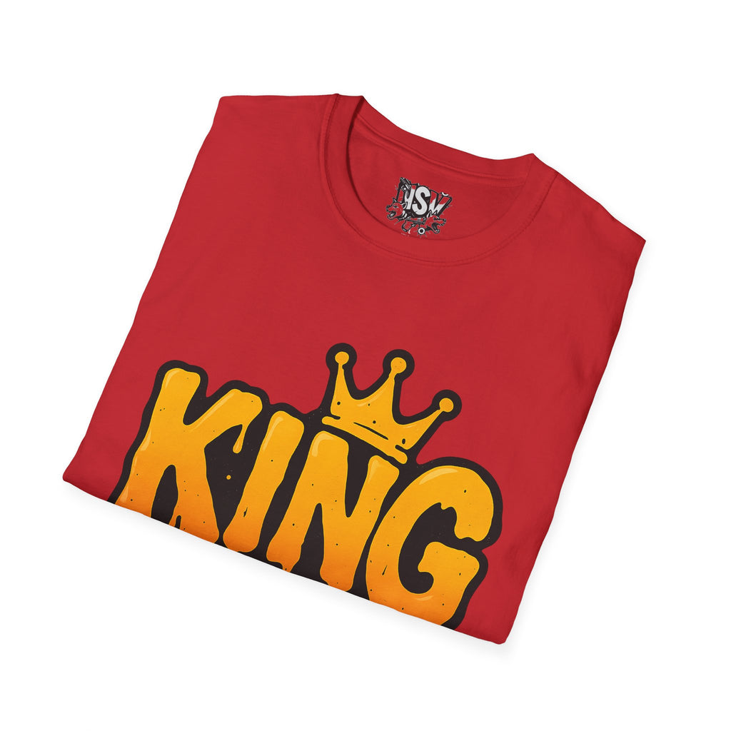 King Drip T-Shirt — Graffiti Crown Streetwear Tee