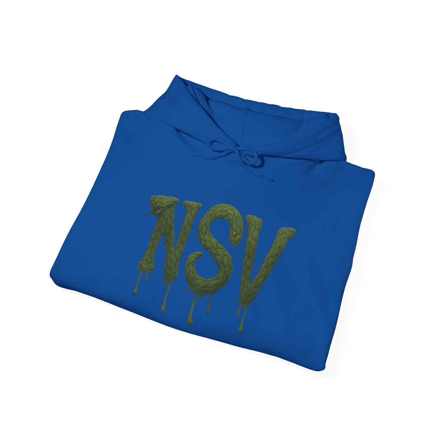 NSV Drip Hoodie — “Forever 09 Blessed” Green Graphic Sweatshirt