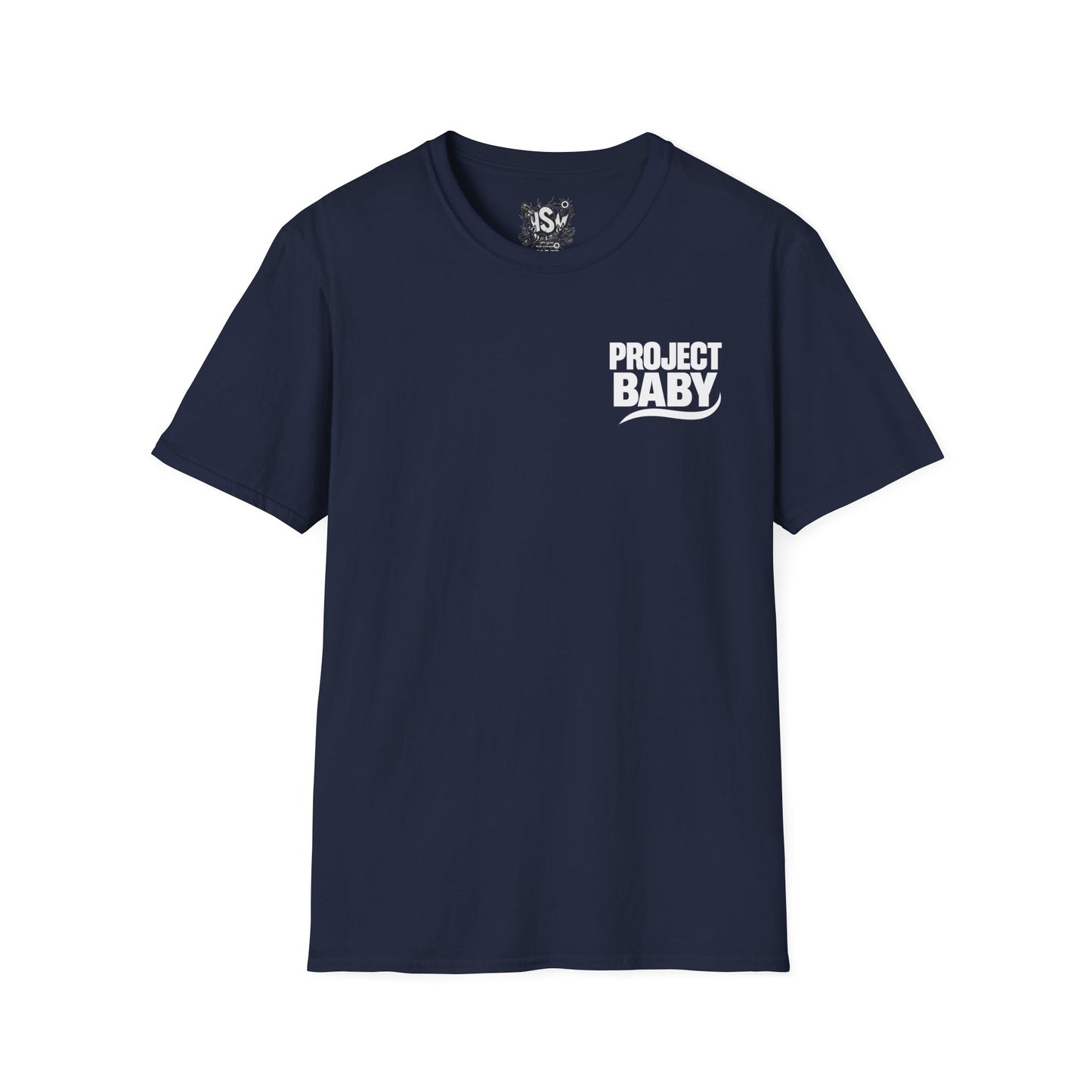 T-Shirt — 'Project Baby' Front & 'Death B4 Dishonor' Snake Tattoo Tee