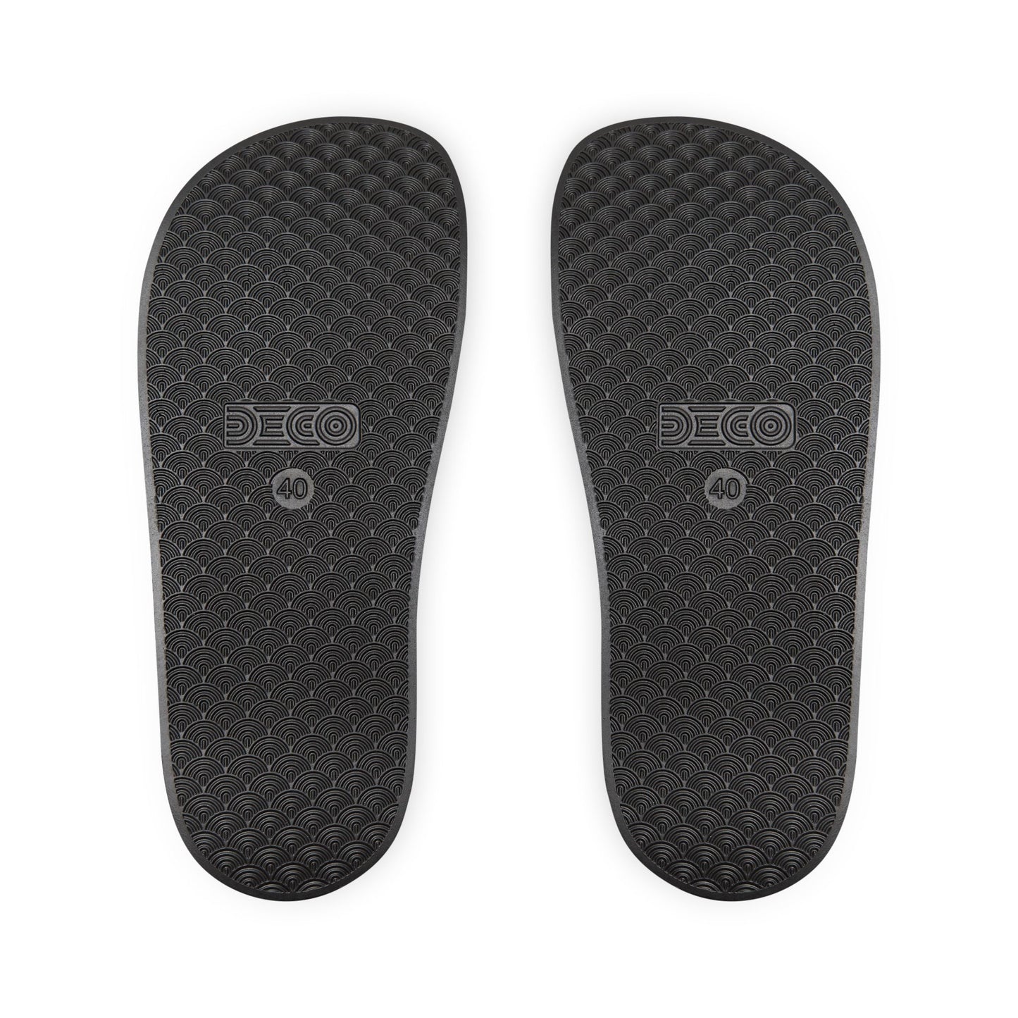 Slide Sandals — "Project Baby" Pink Logo Adjustable Strap Slides