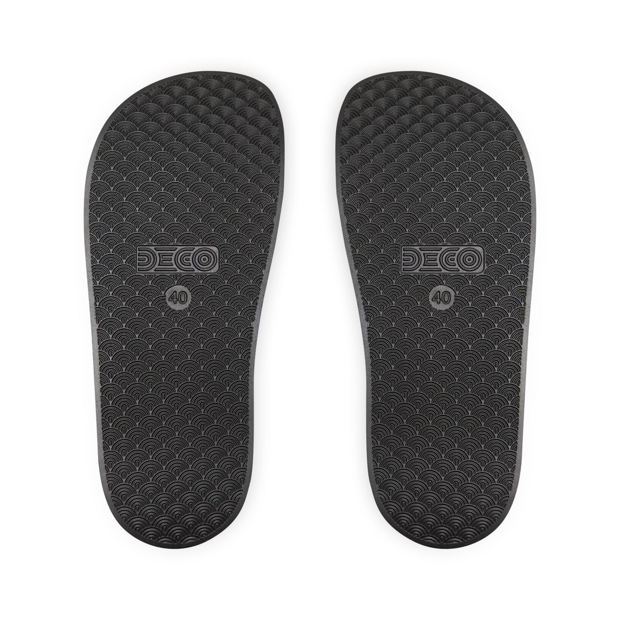 Slide Sandals — "Project Baby" Pink Logo Adjustable Strap Slides