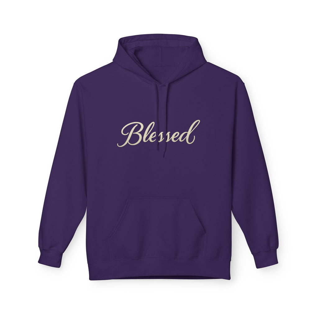 Blessed Hoodie with Angel Wings — Spiritual Christian Pullover, Faith-Inspired Gift