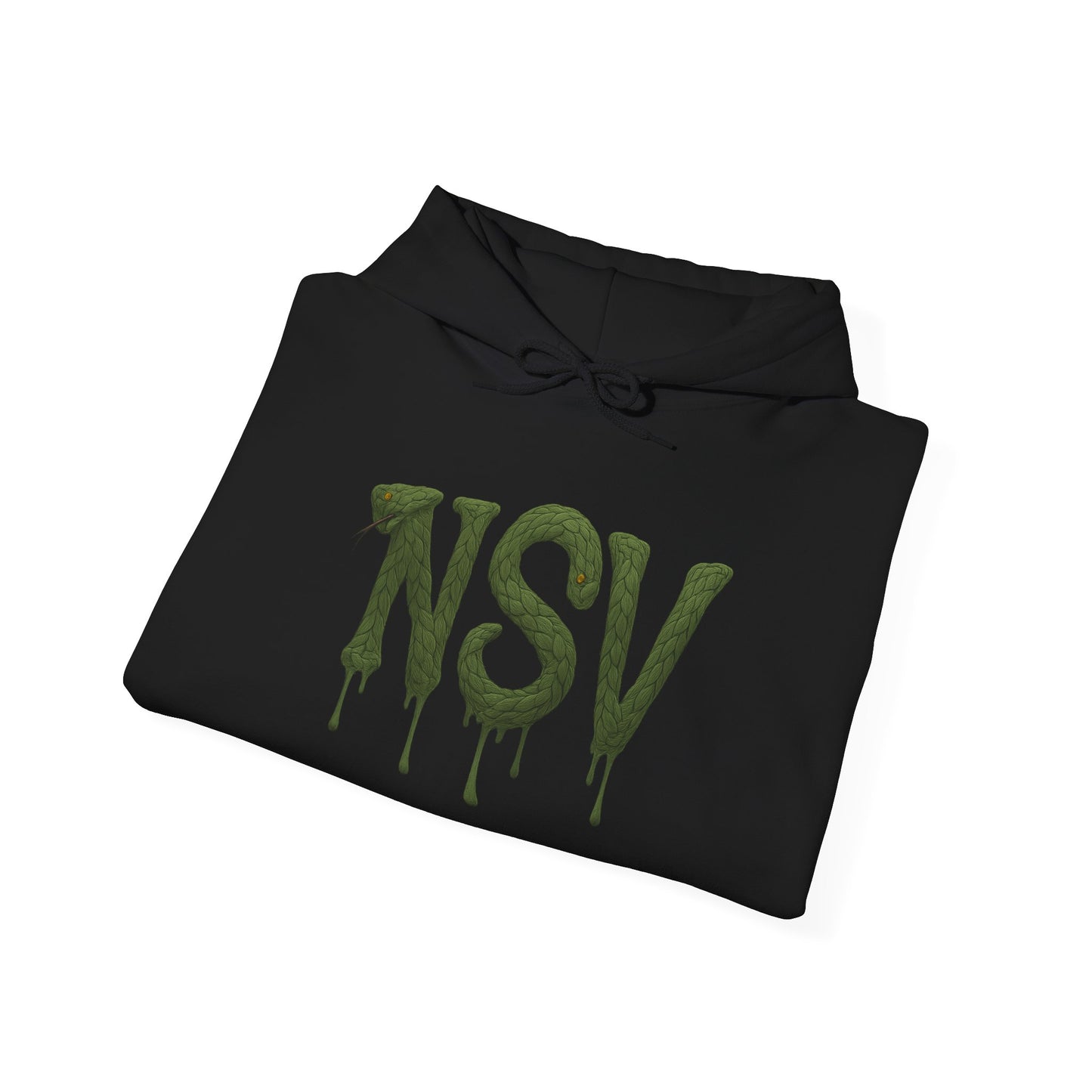 NSV Drip Hoodie — “Forever 09 Blessed” Green Graphic Sweatshirt