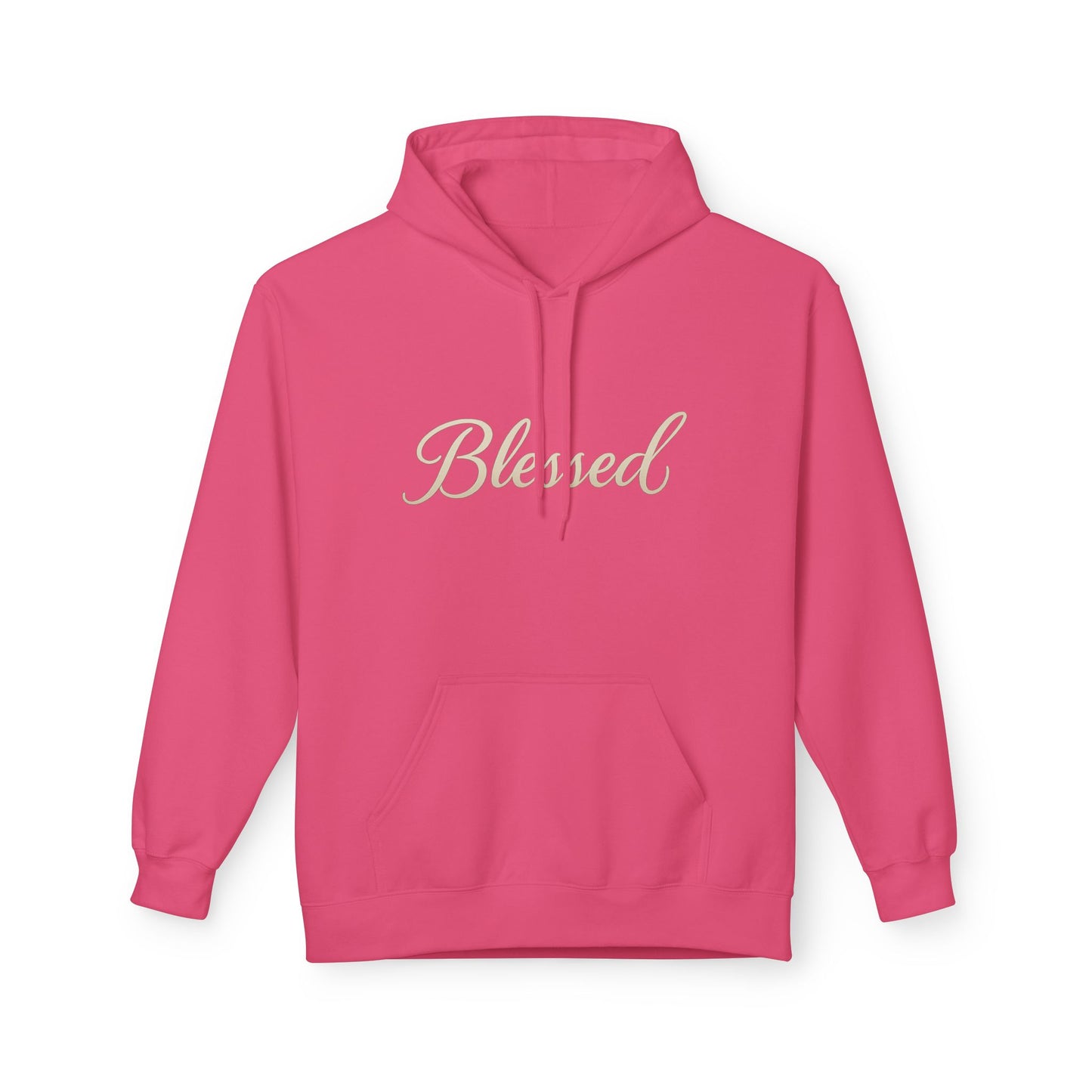 Blessed Hoodie with Angel Wings — Spiritual Christian Pullover, Faith-Inspired Gift