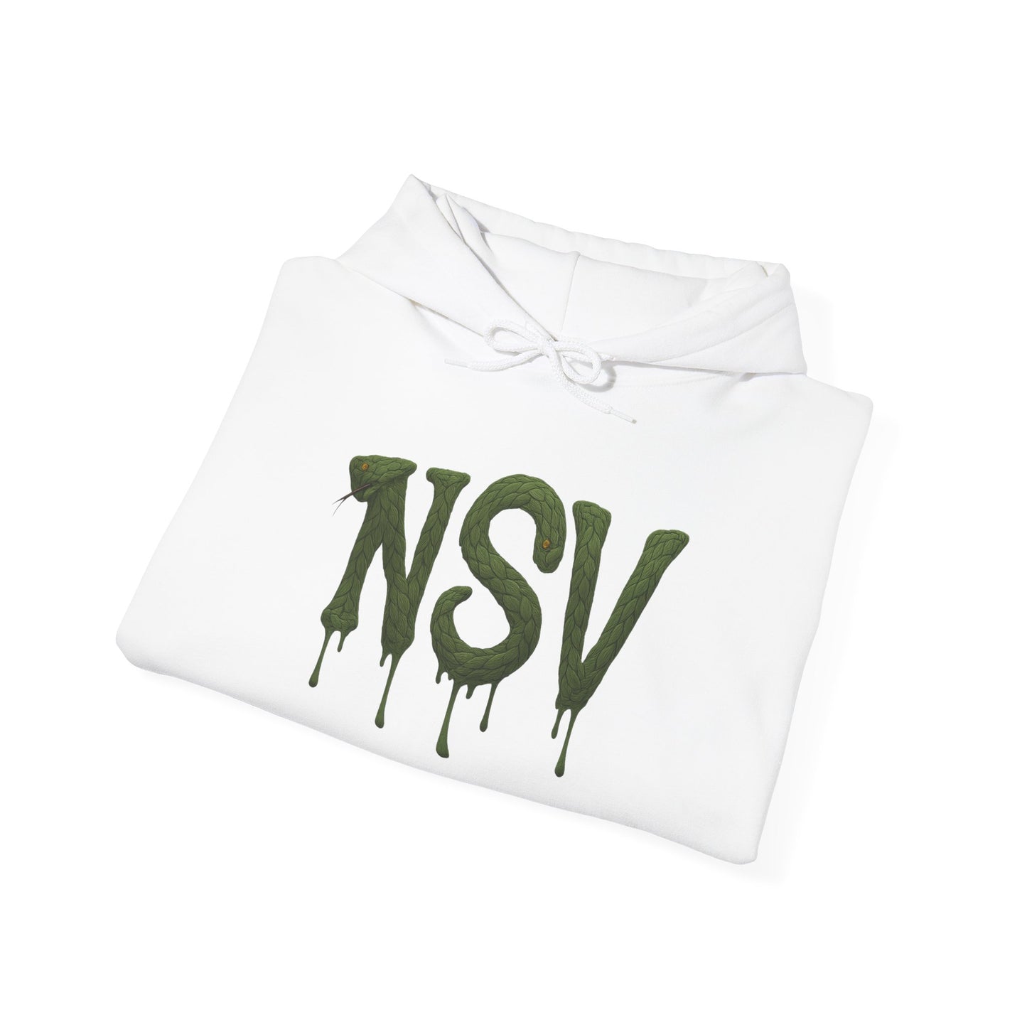 NSV Drip Hoodie — “Forever 09 Blessed” Green Graphic Sweatshirt