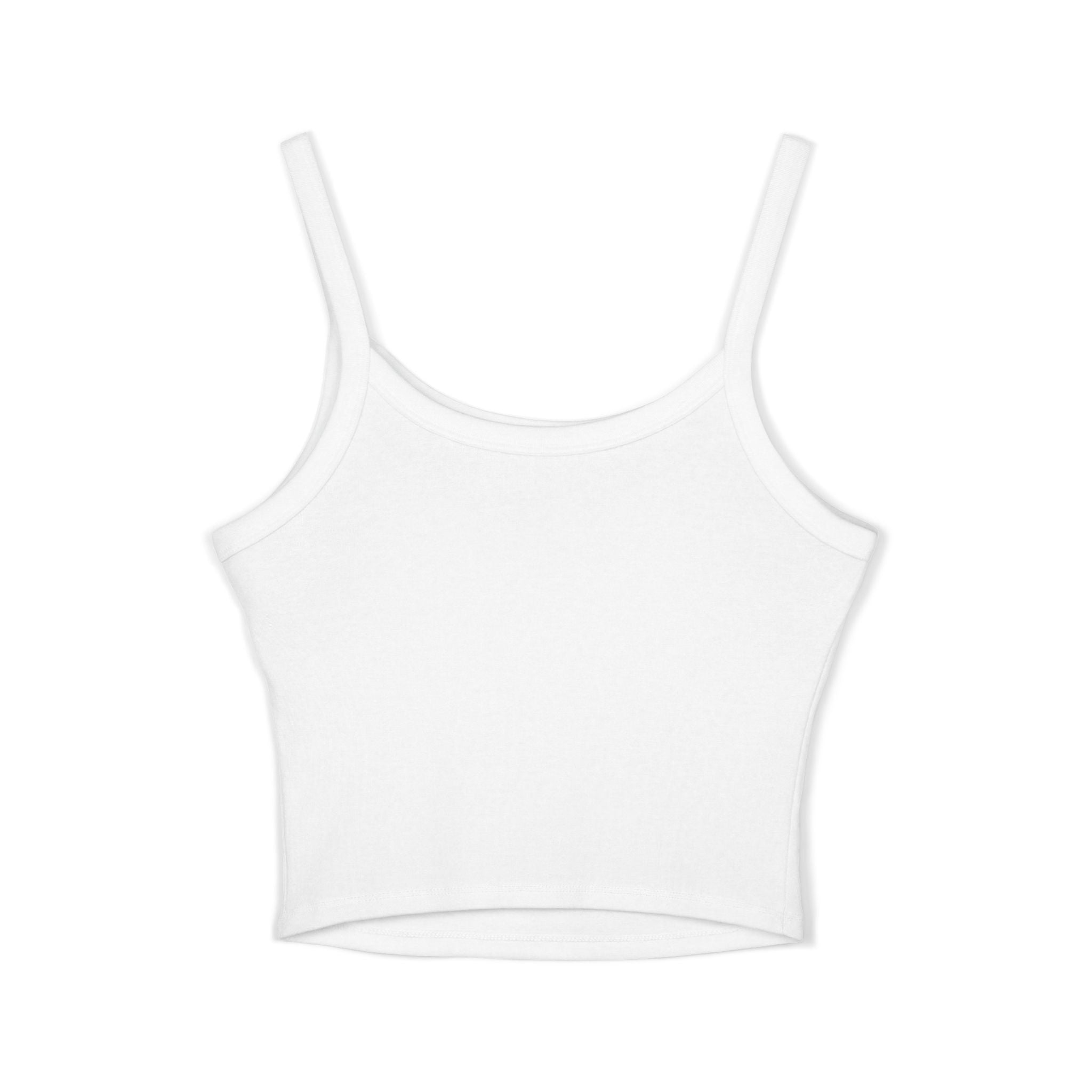 If Pretty Was a Person Crop Tank Top — Funny Feminine Graphic Summer Top
