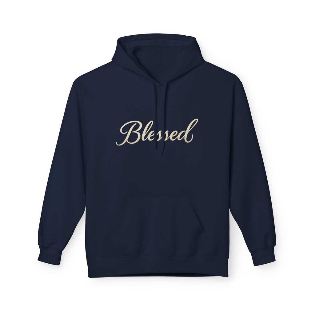 Blessed Hoodie with Angel Wings — Spiritual Christian Pullover, Faith-Inspired Gift