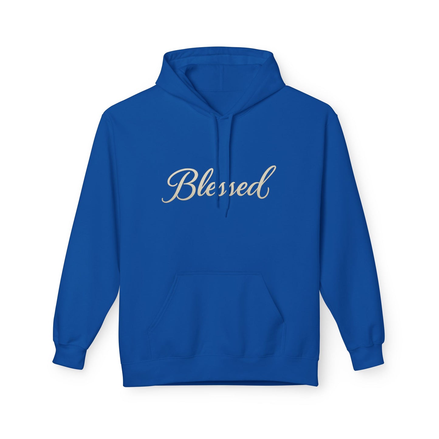 Blessed Hoodie with Angel Wings — Spiritual Christian Pullover, Faith-Inspired Gift