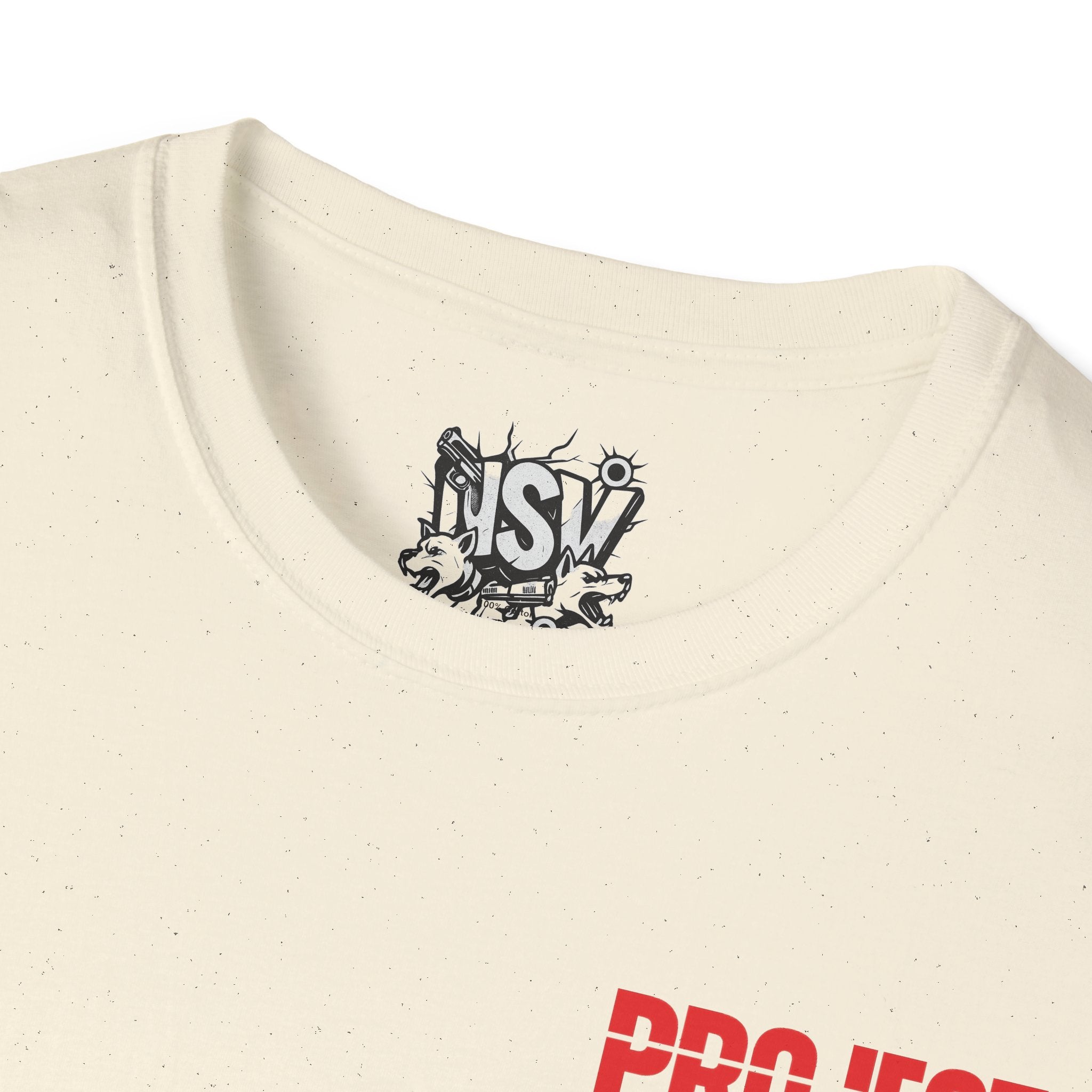 T-Shirt — 'Project Baby' Front & 'Death B4 Dishonor' Snake Tattoo Tee