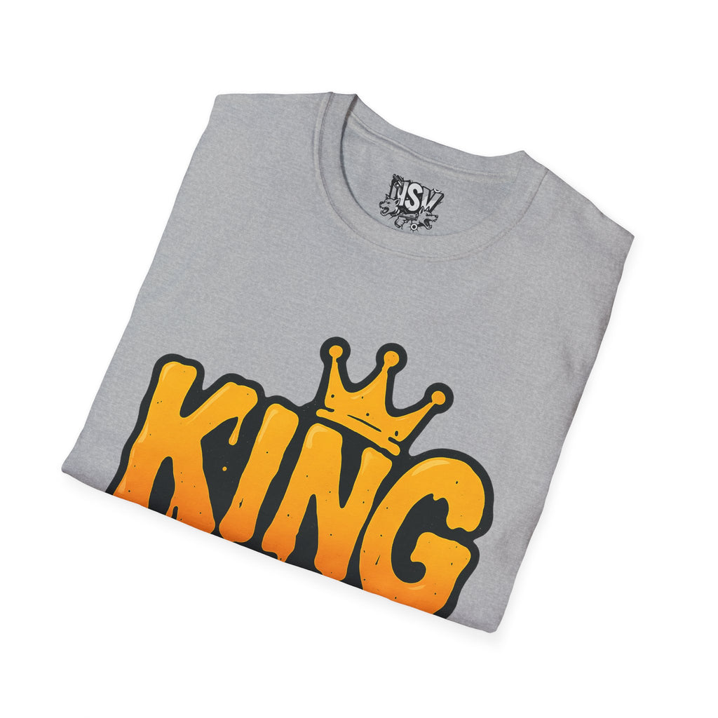 King Drip T-Shirt — Graffiti Crown Streetwear Tee