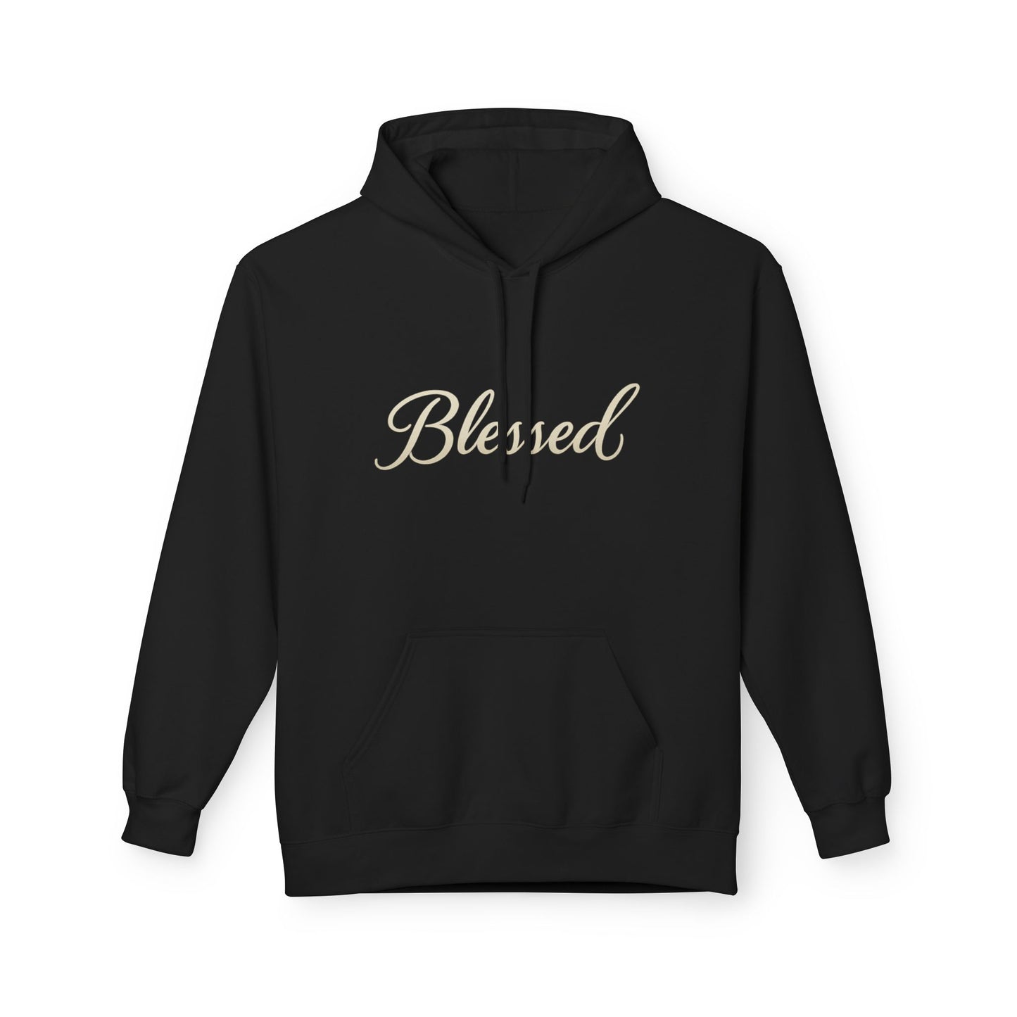 Blessed Hoodie with Angel Wings — Spiritual Christian Pullover, Faith-Inspired Gift