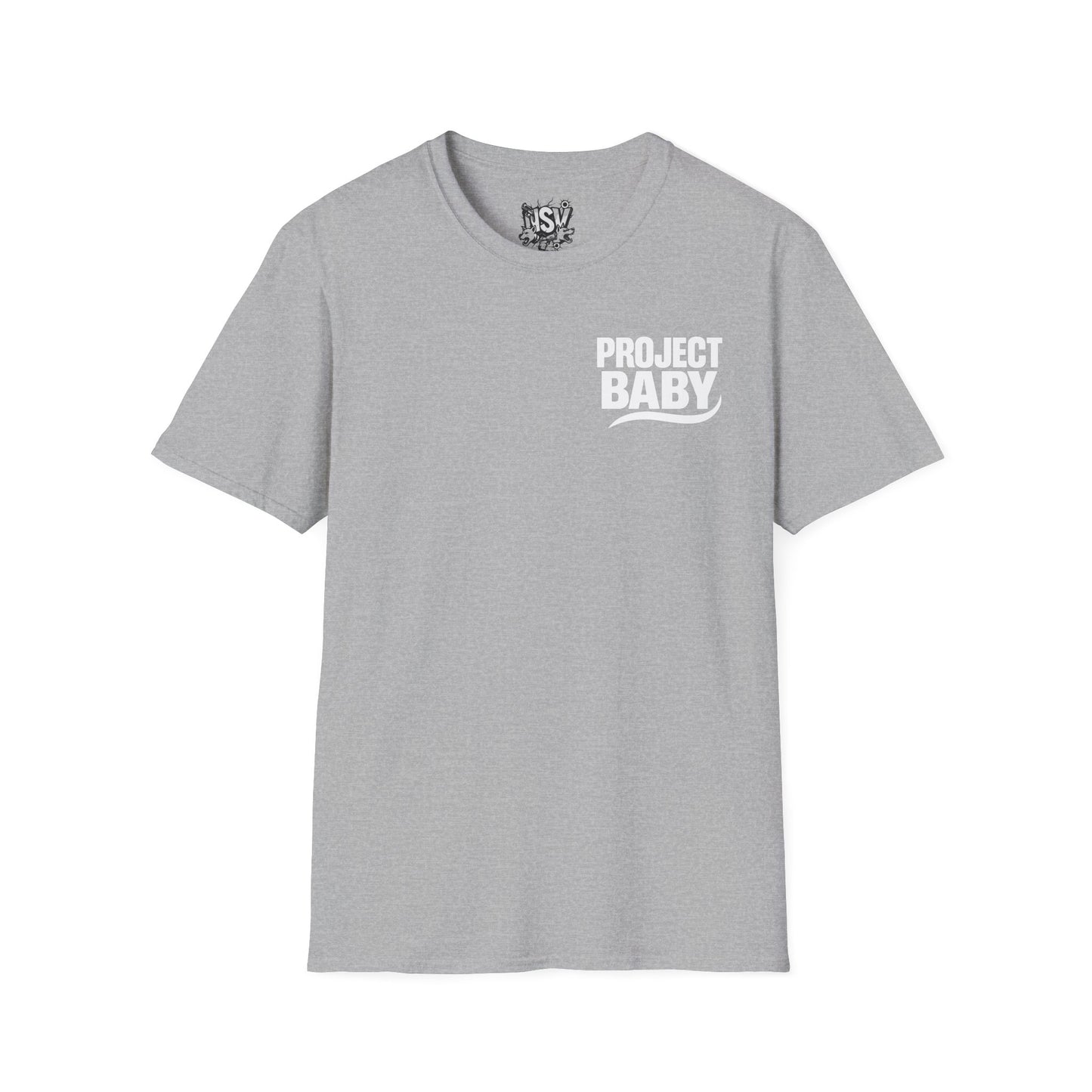 T-Shirt — 'Project Baby' Front & 'Death B4 Dishonor' Snake Tattoo Tee