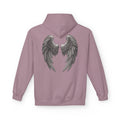 Blessed Hoodie with Angel Wings — Spiritual Christian Pullover, Faith-Inspired Gift