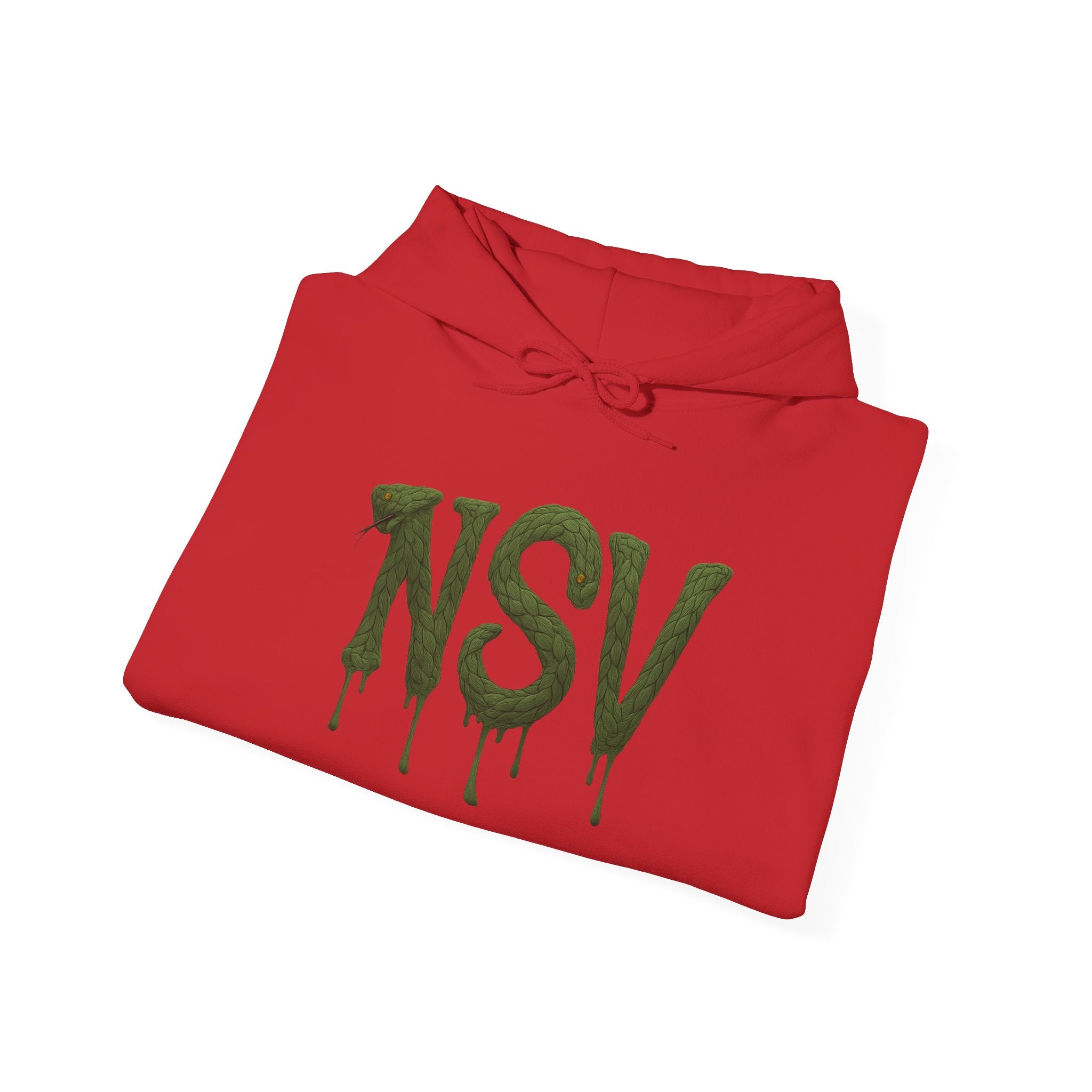 NSV Drip Hoodie — “Forever 09 Blessed” Green Graphic Sweatshirt