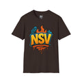 NSV Streetwear T-Shirt — Bold Graffiti Logo Tee