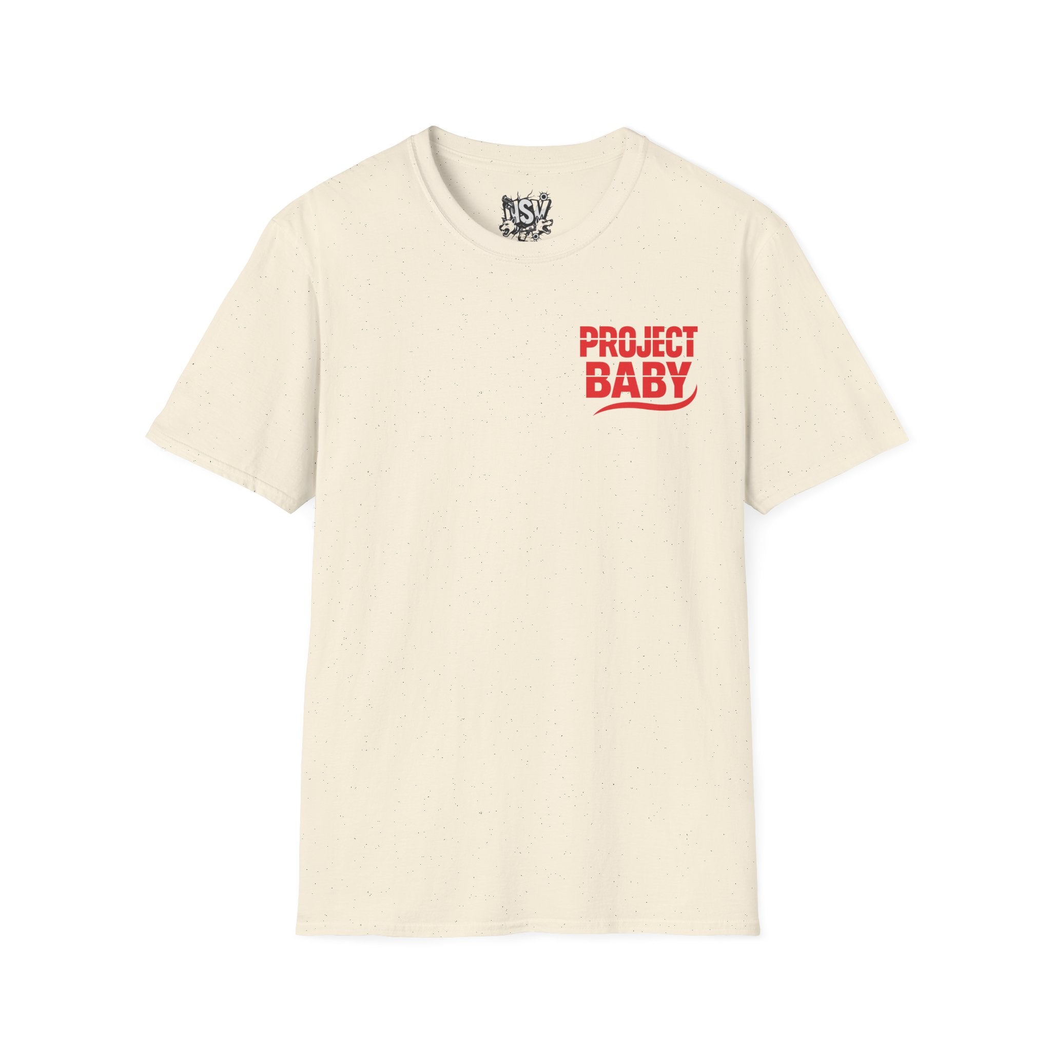 T-Shirt — 'Project Baby' Front & 'Death B4 Dishonor' Snake Tattoo Tee