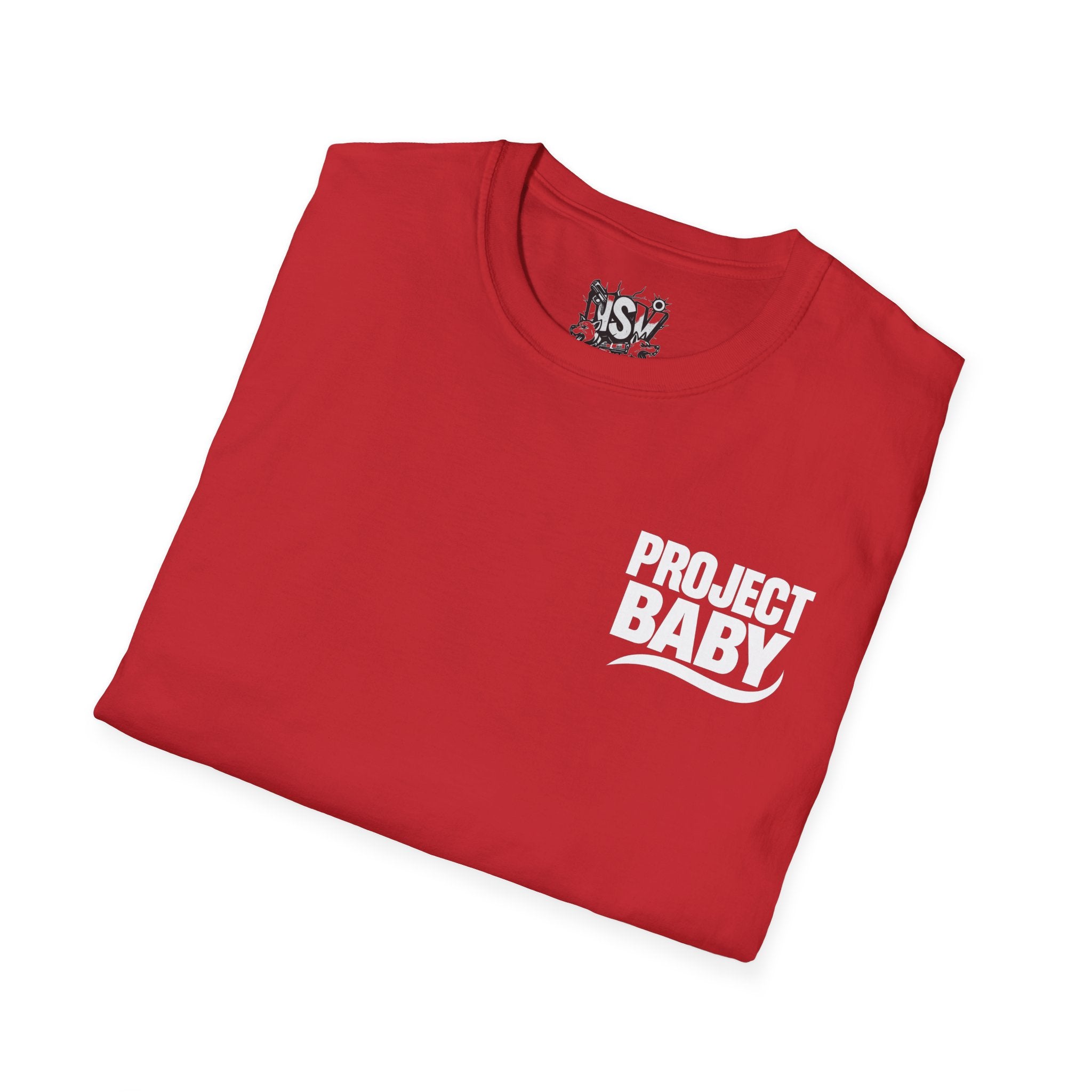 T-Shirt — 'Project Baby' Front & 'Death B4 Dishonor' Snake Tattoo Tee