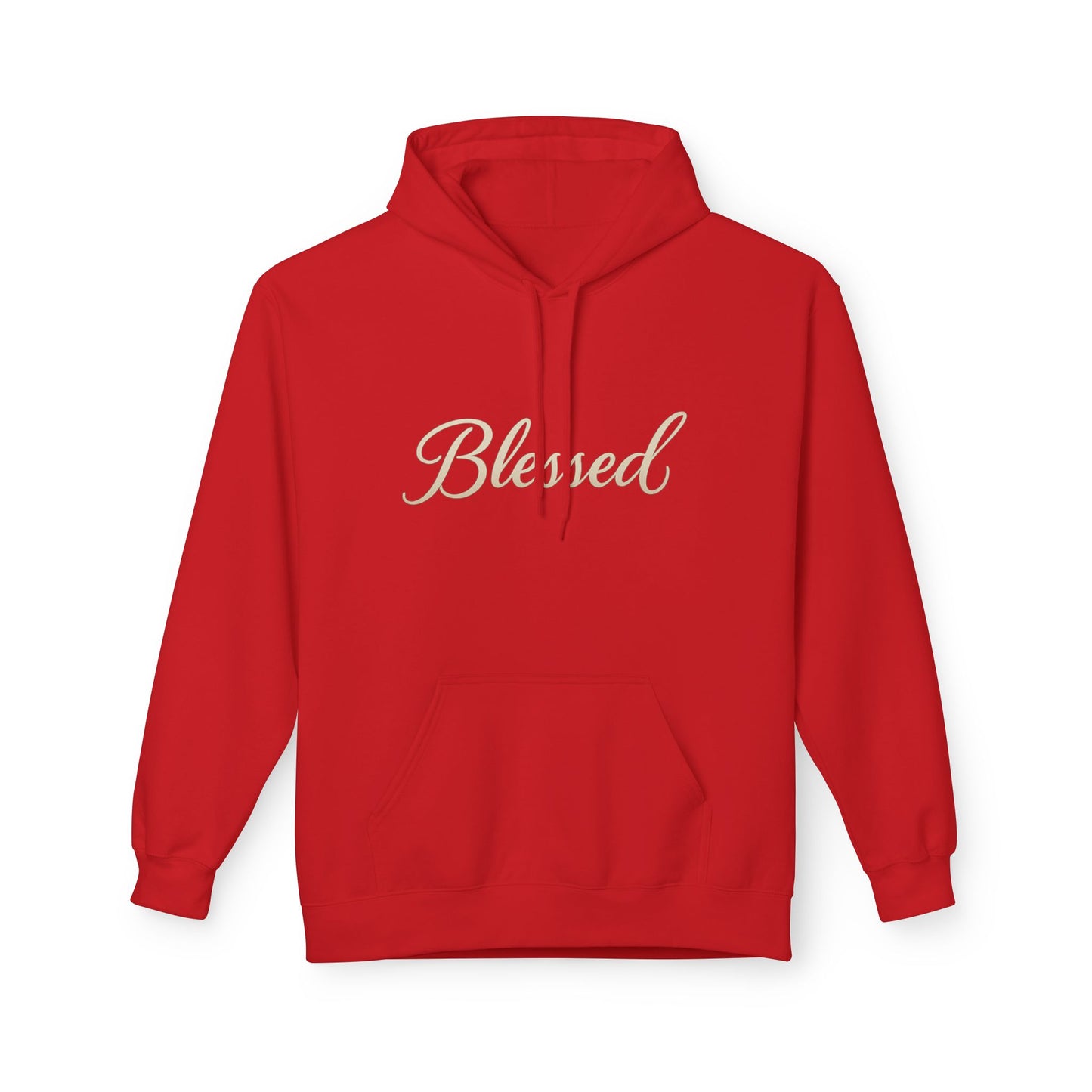 Blessed Hoodie with Angel Wings — Spiritual Christian Pullover, Faith-Inspired Gift