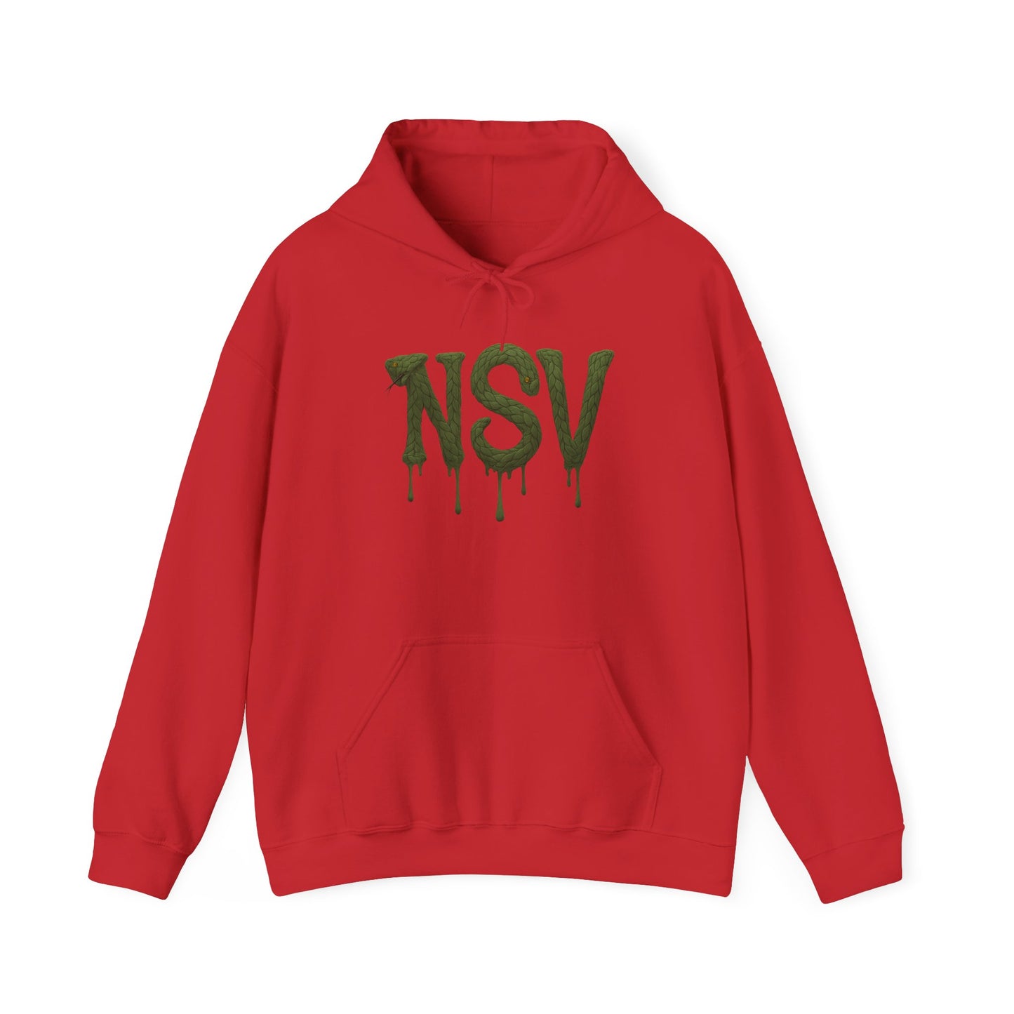 NSV Drip Hoodie — “Forever 09 Blessed” Green Graphic Sweatshirt
