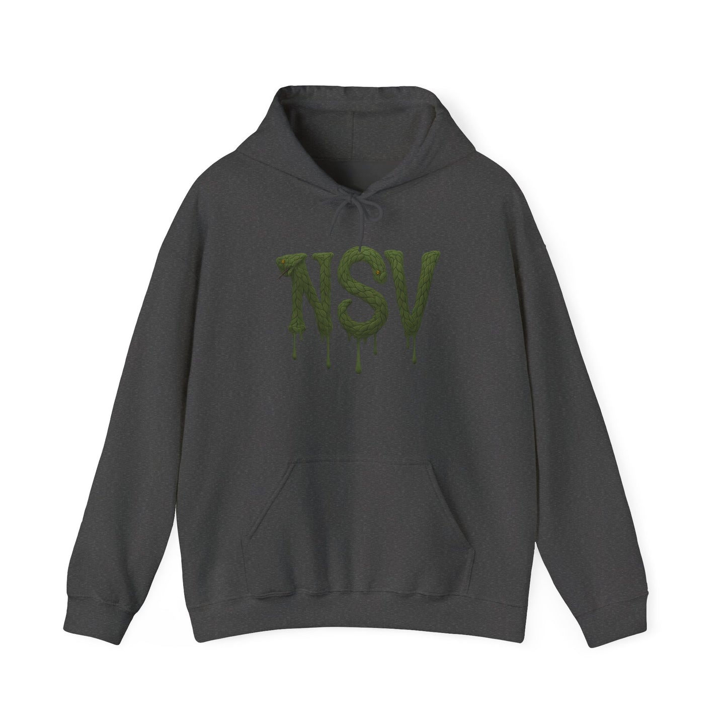 NSV Drip Hoodie — “Forever 09 Blessed” Green Graphic Sweatshirt