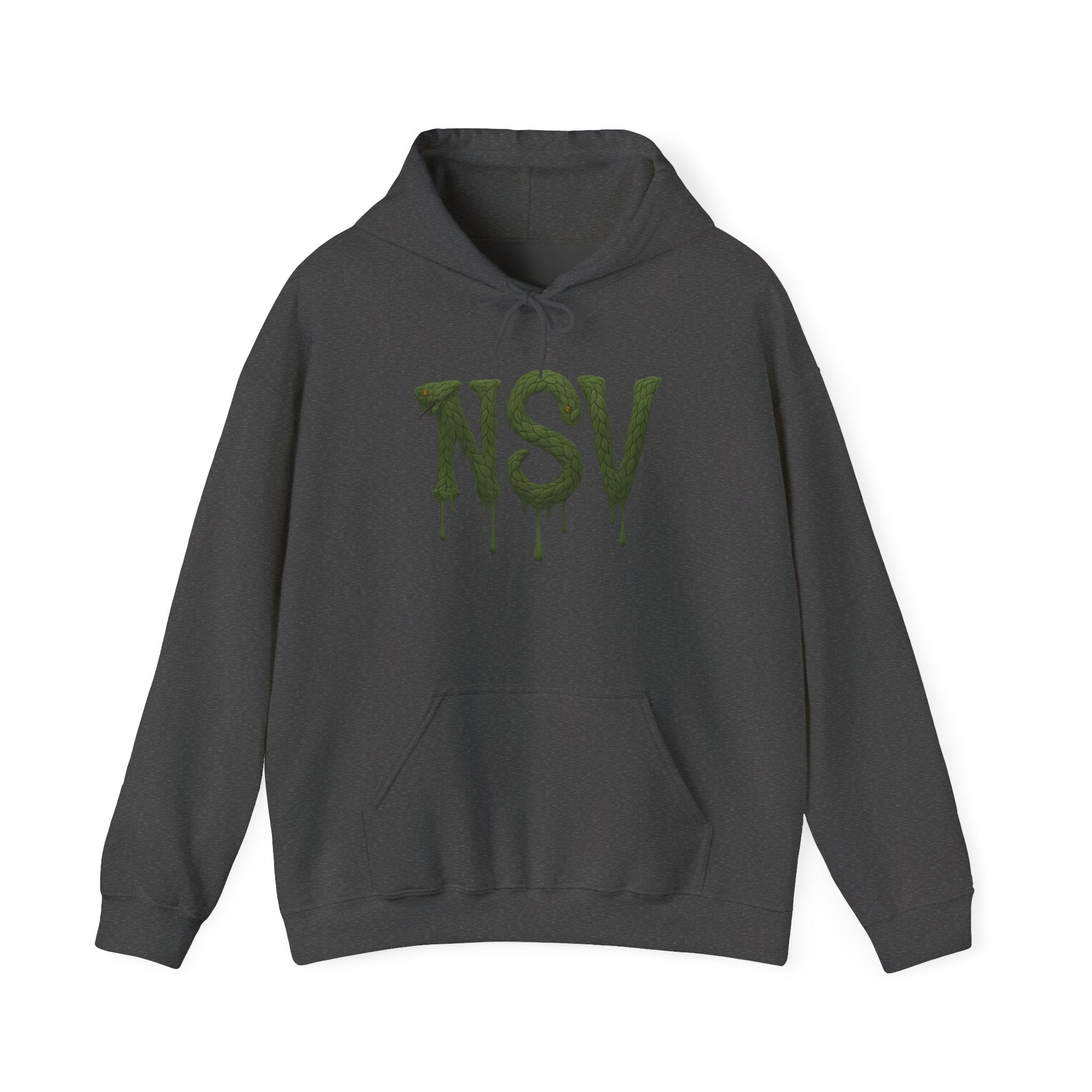 NSV Drip Hoodie — “Forever 09 Blessed” Green Graphic Sweatshirt