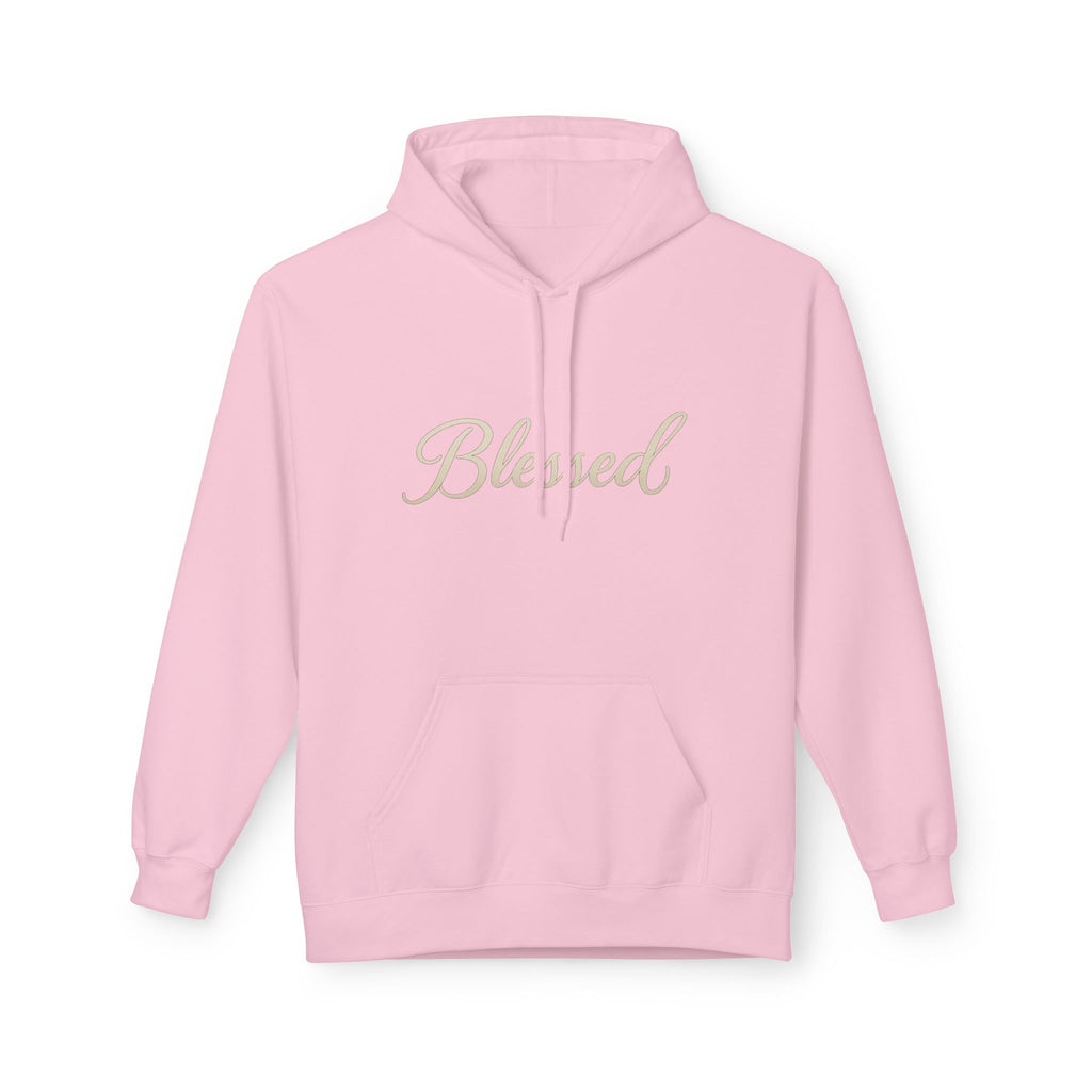 Blessed Hoodie with Angel Wings — Spiritual Christian Pullover, Faith-Inspired Gift