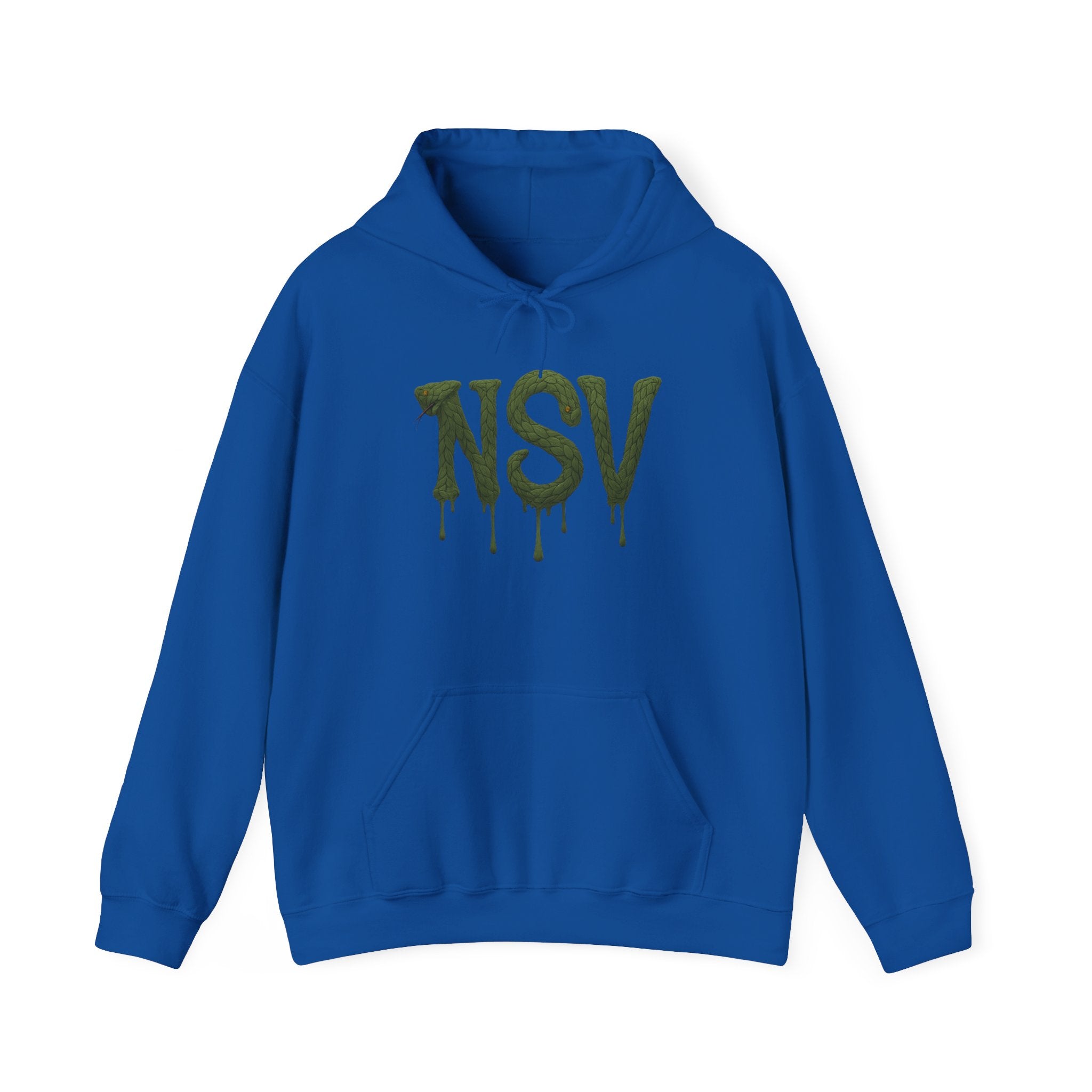 NSV Drip Hoodie — “Forever 09 Blessed” Green Graphic Sweatshirt