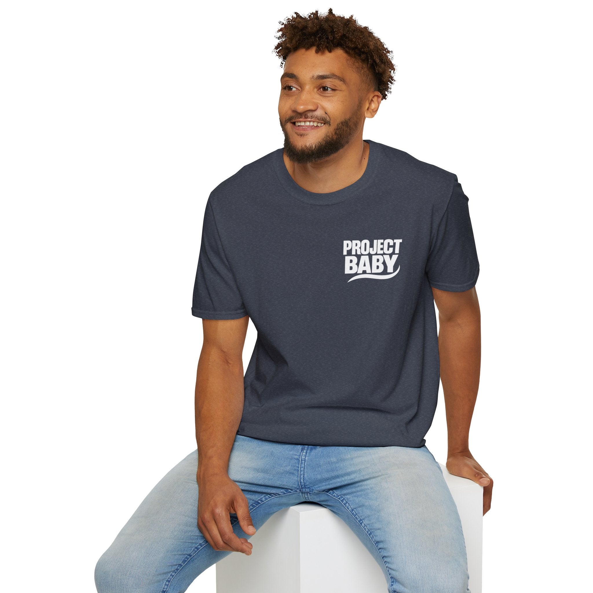T-Shirt — 'Project Baby' Front & 'Death B4 Dishonor' Snake Tattoo Tee