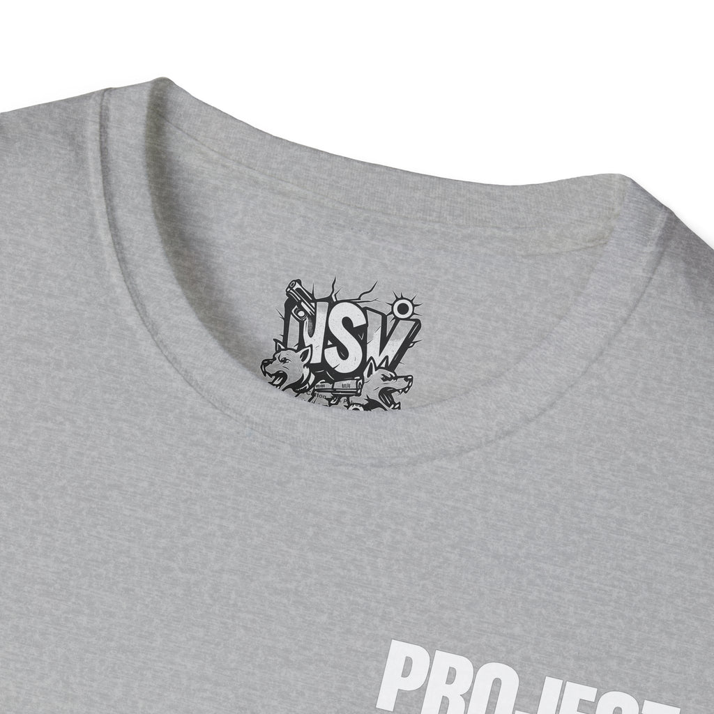 T-Shirt — 'Project Baby' Front & 'Death B4 Dishonor' Snake Tattoo Tee