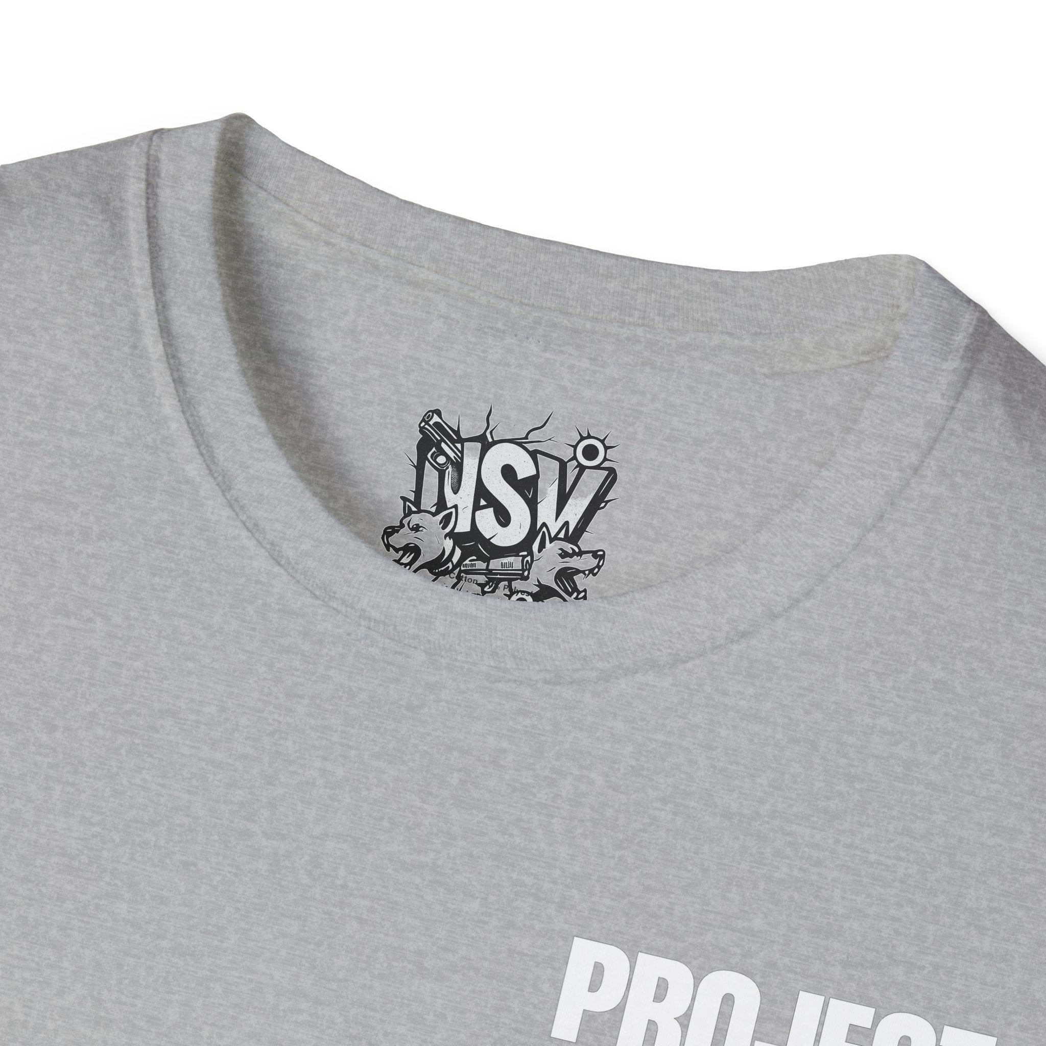 T-Shirt — 'Project Baby' Front & 'Death B4 Dishonor' Snake Tattoo Tee