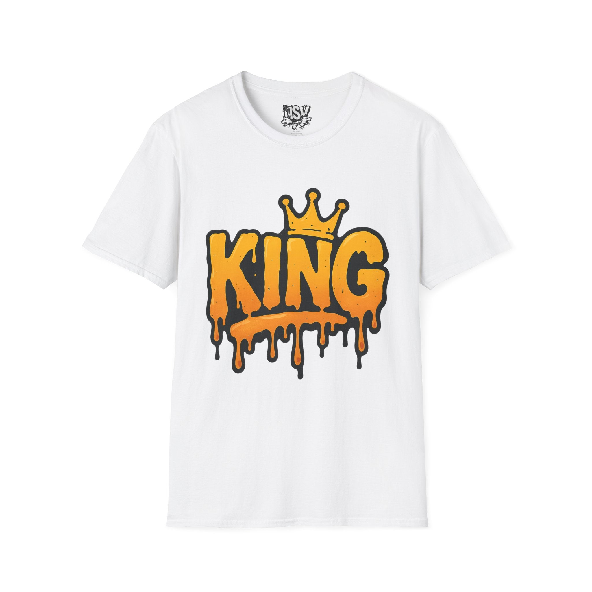 King Drip T-Shirt — Graffiti Crown Streetwear Tee