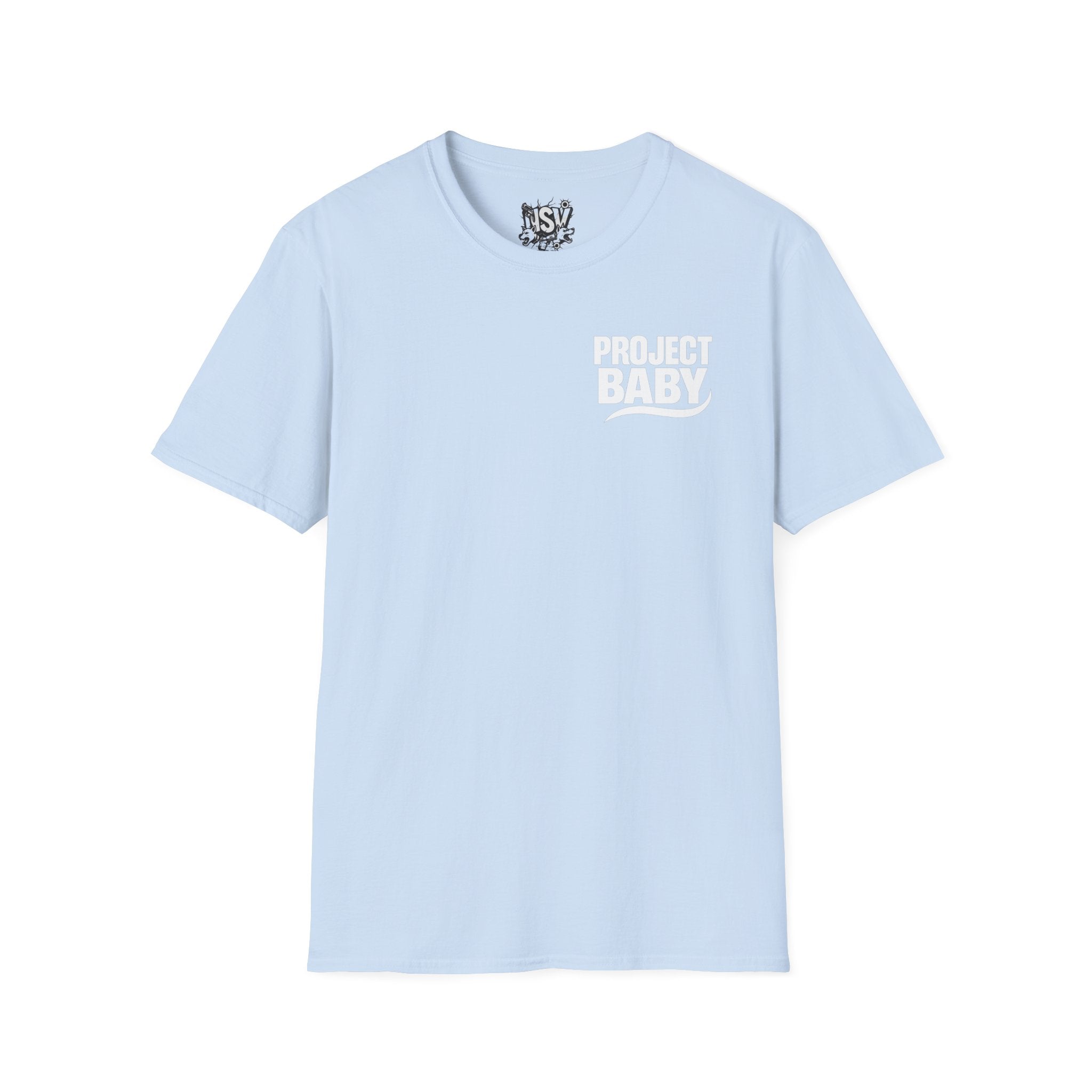 T-Shirt — 'Project Baby' Front & 'Death B4 Dishonor' Snake Tattoo Tee