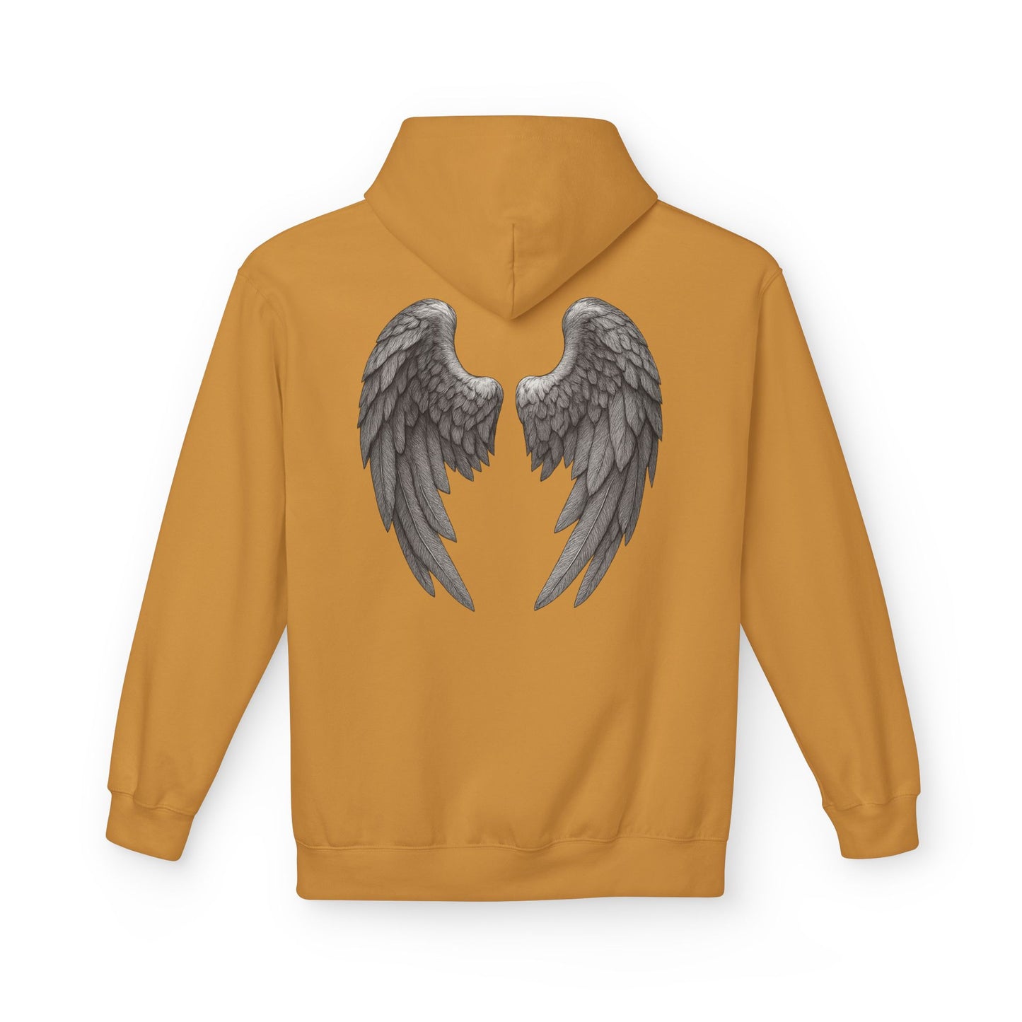 Blessed Hoodie with Angel Wings — Spiritual Christian Pullover, Faith-Inspired Gift