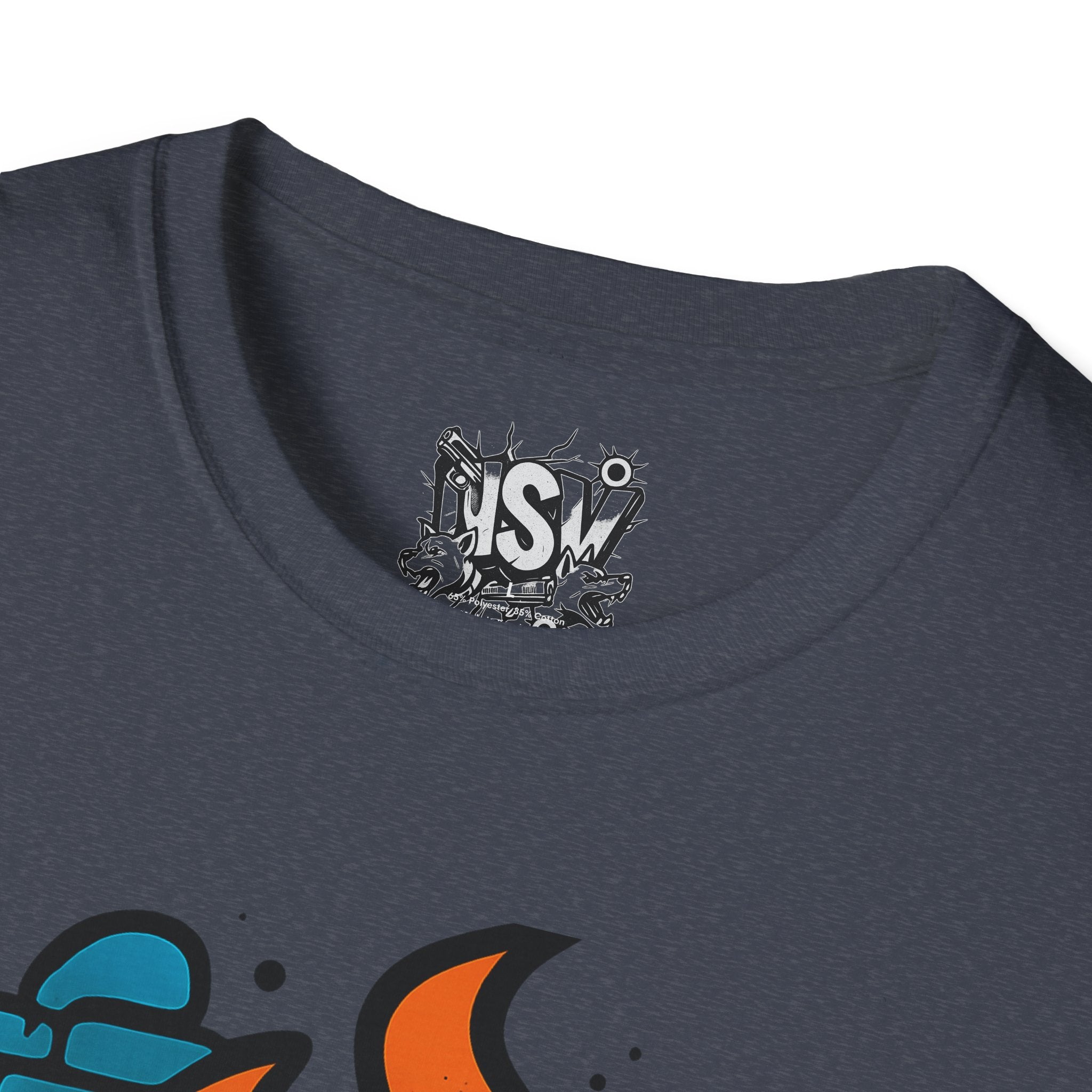 NSV Streetwear T-Shirt — Bold Graffiti Logo Tee