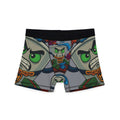 Hip-Hop Soda Character Boxer Briefs — Cartoon Money & Chain Men's Boxers