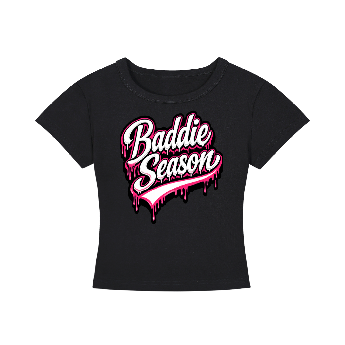 Baddie,Season,Tshirt,Croptop,Nsv,Brickbaby