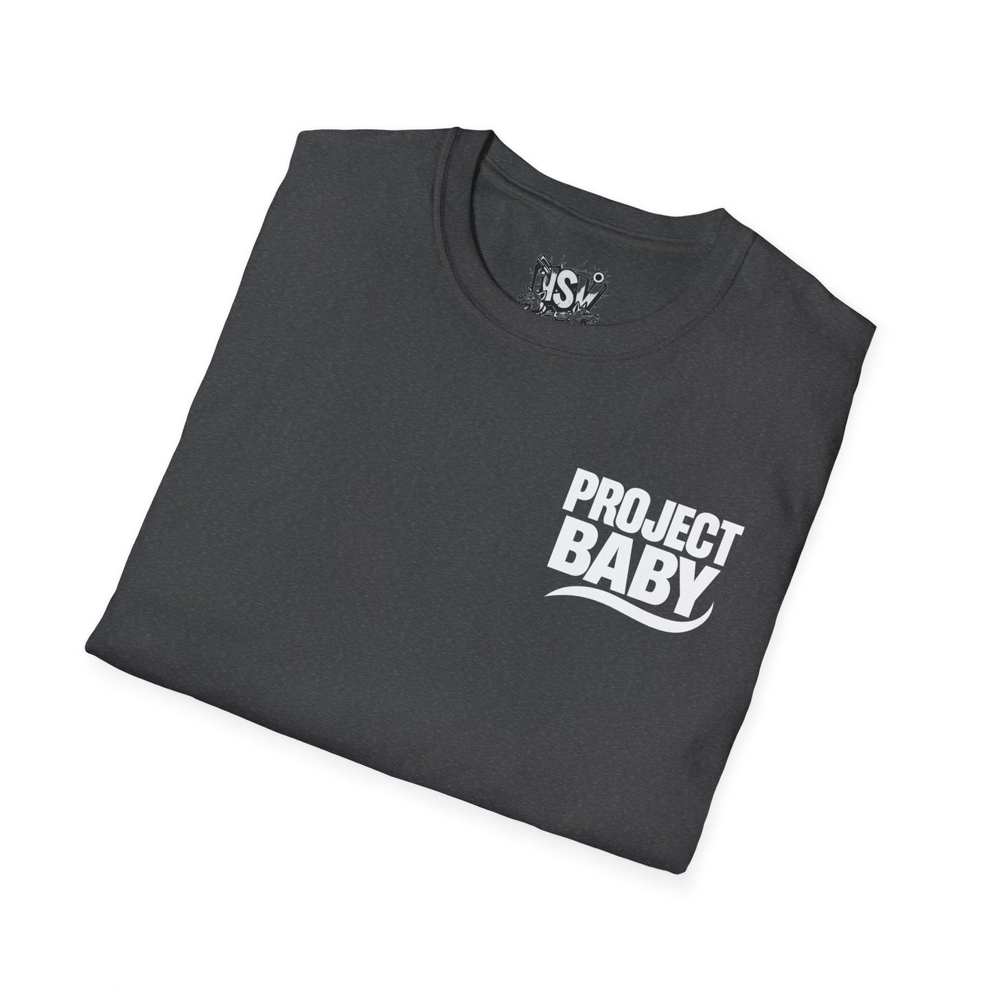 T-Shirt — 'Project Baby' Front & 'Death B4 Dishonor' Snake Tattoo Tee