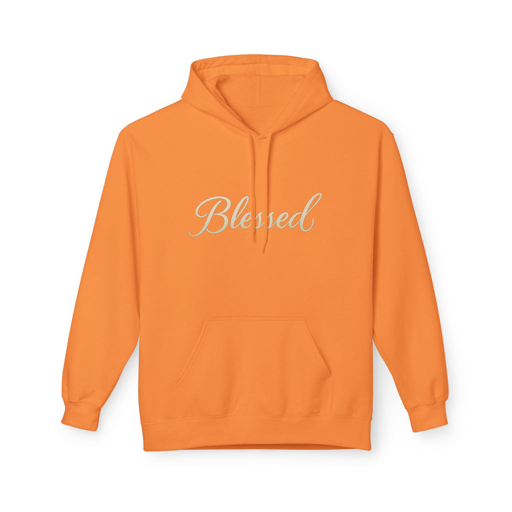 Blessed Hoodie with Angel Wings — Spiritual Christian Pullover, Faith-Inspired Gift