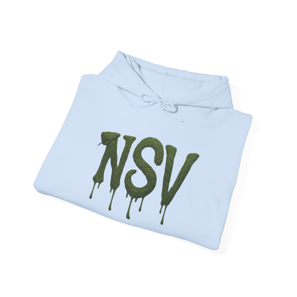 NSV Drip Hoodie — “Forever 09 Blessed” Green Graphic Sweatshirt