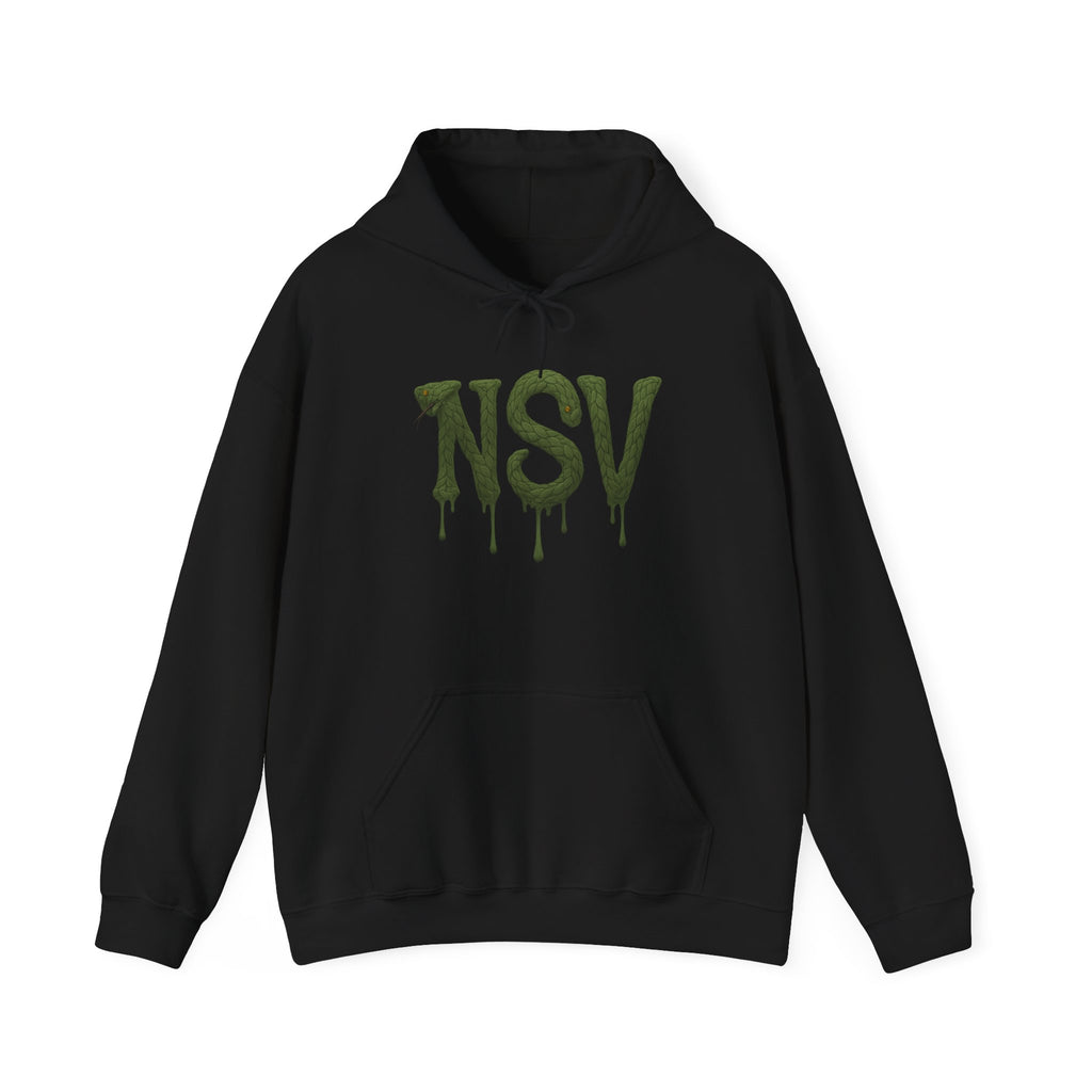 NSV Drip Hoodie — “Forever 09 Blessed” Green Graphic Sweatshirt
