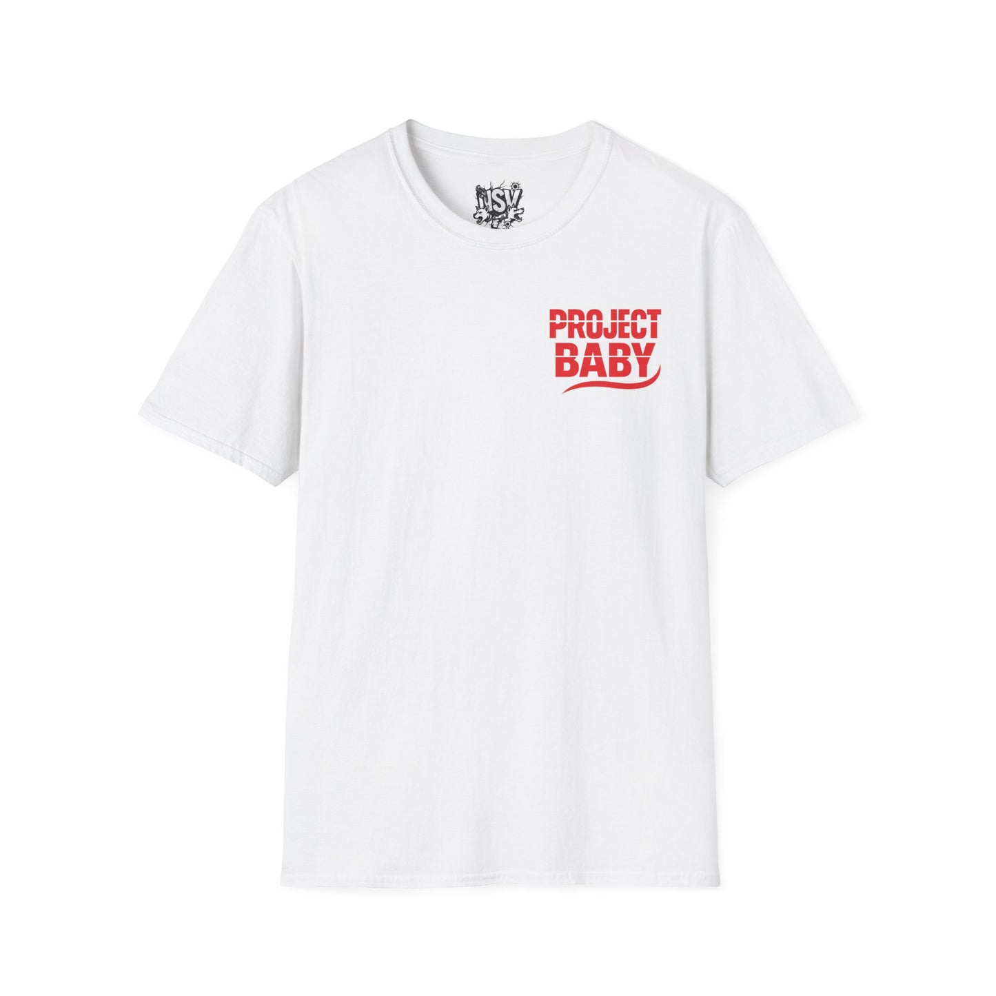 T-Shirt — 'Project Baby' Front & 'Death B4 Dishonor' Snake Tattoo Tee